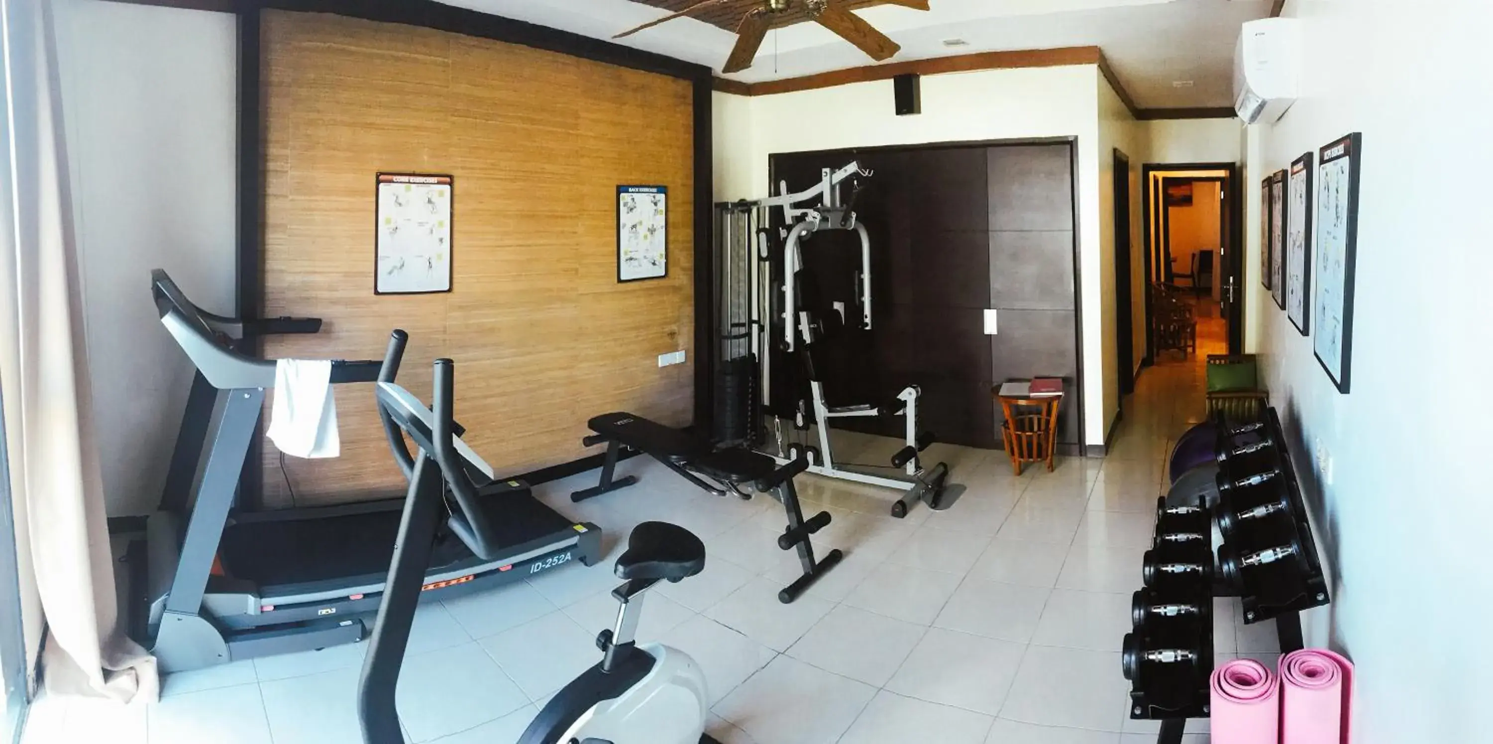 Fitness centre/facilities, Fitness Center/Facilities in Borneo Beach Villas