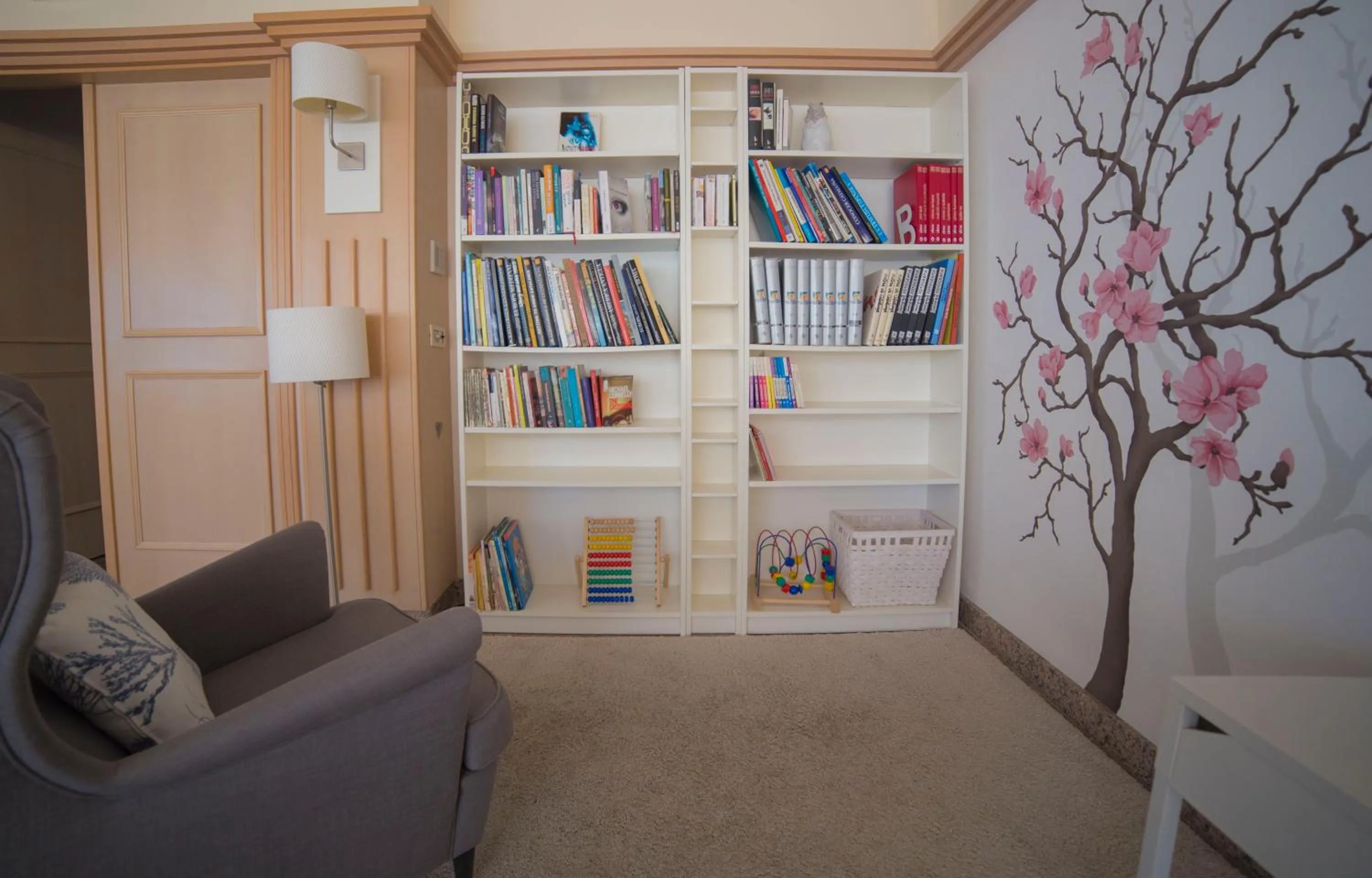 Library in Hotel Ramblamar