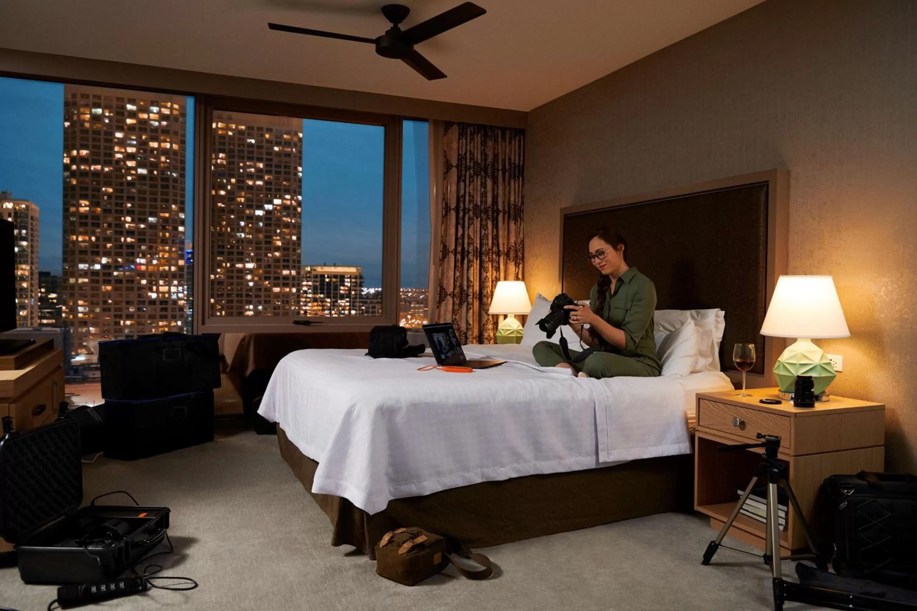 King Studio Suite in Homewood Suites by Hilton Chicago Downtown West Loop