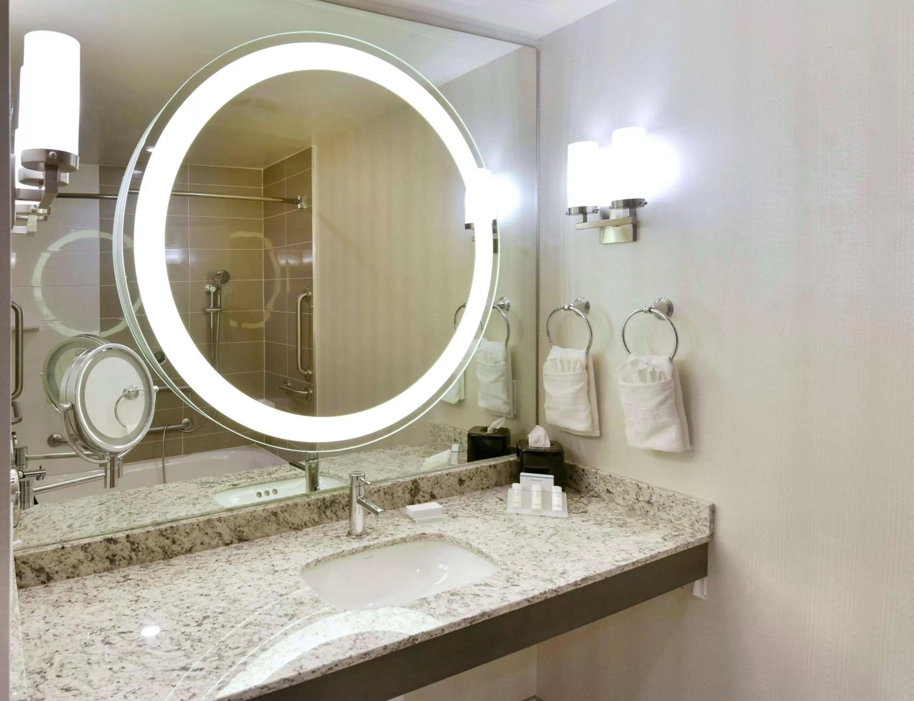 Bathroom in Hilton Garden Inn Raleigh/Crabtree Valley