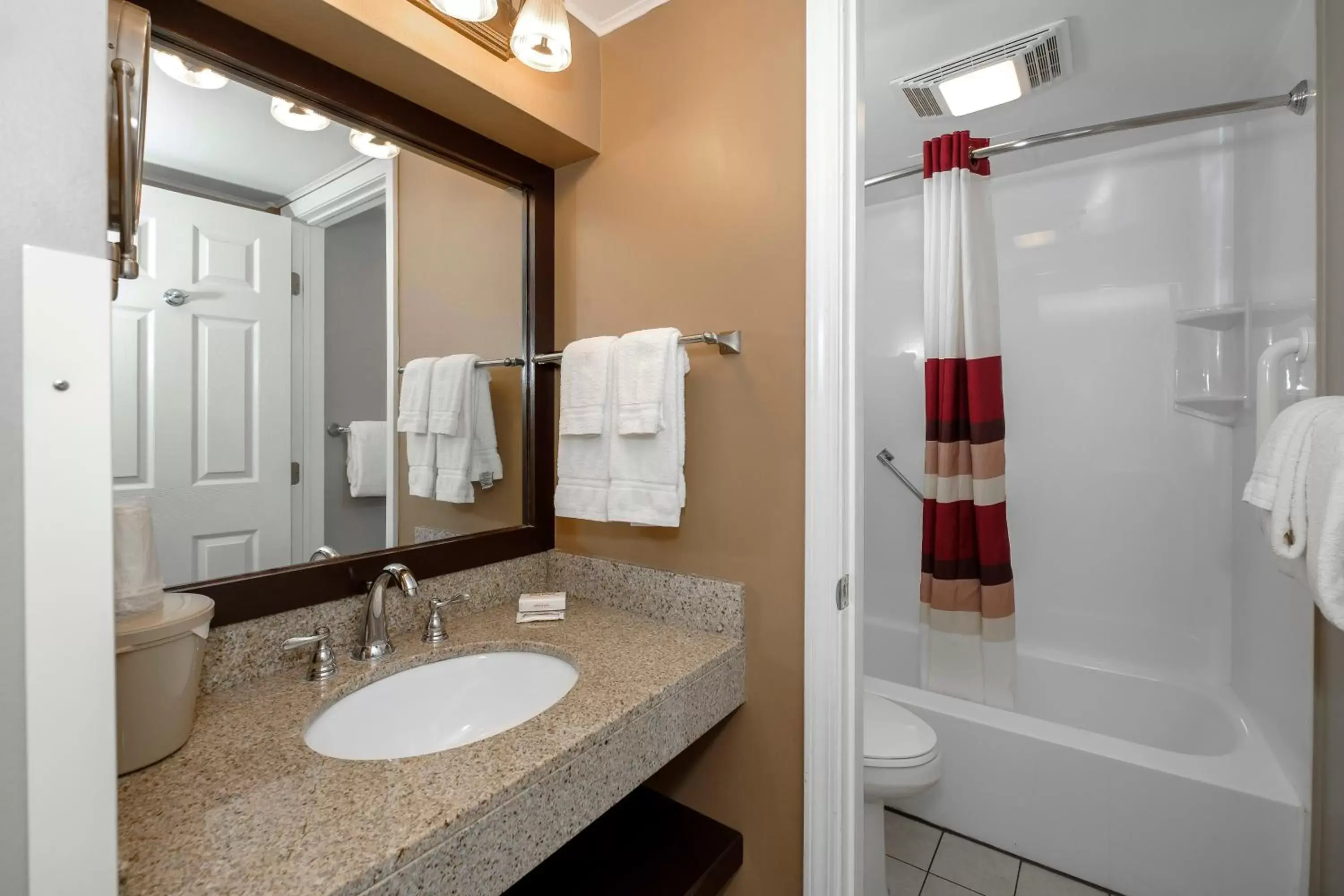 Bathroom in Red Roof Inn and Suites Herkimer