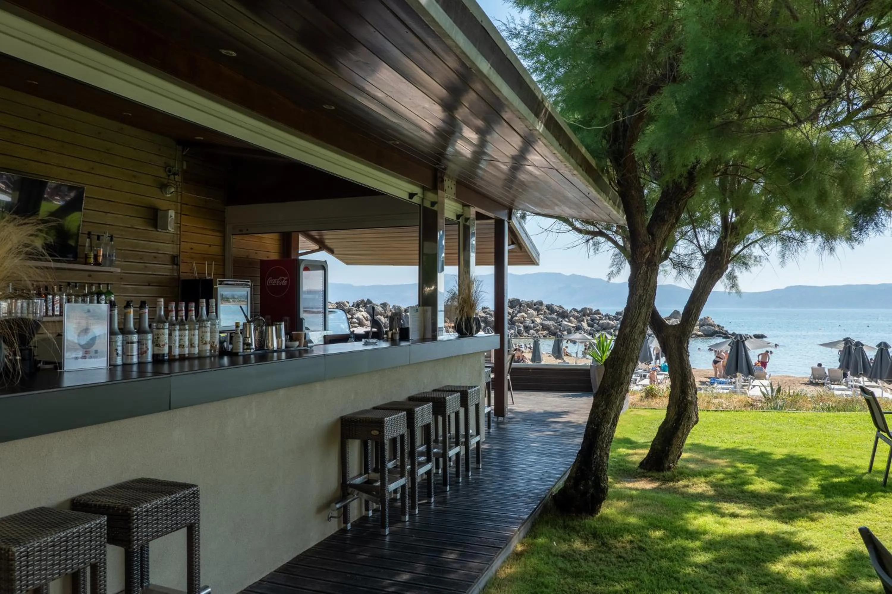 Lounge or bar in Molos Bay Hotel
