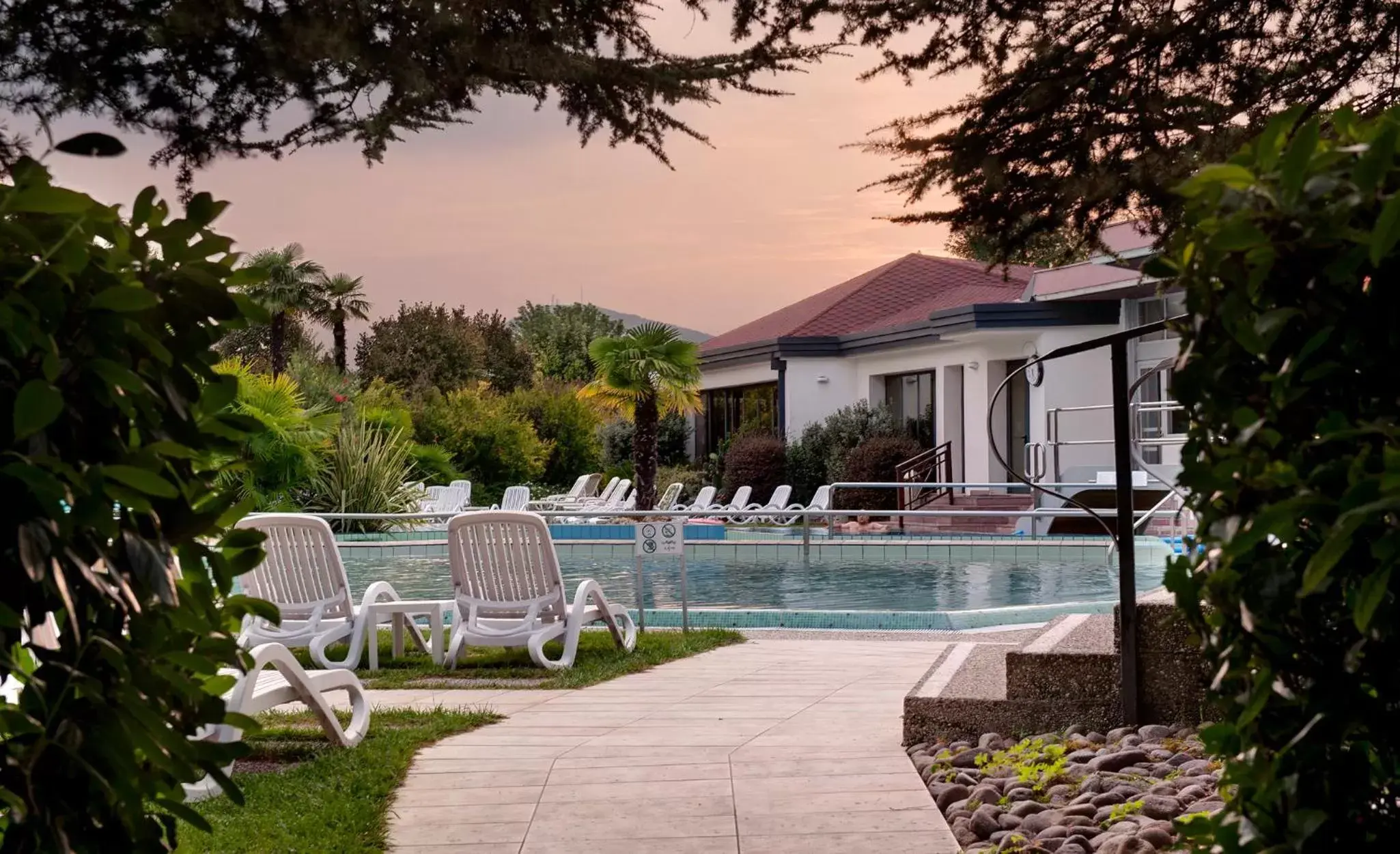 Swimming Pool in Hotel Garden Terme