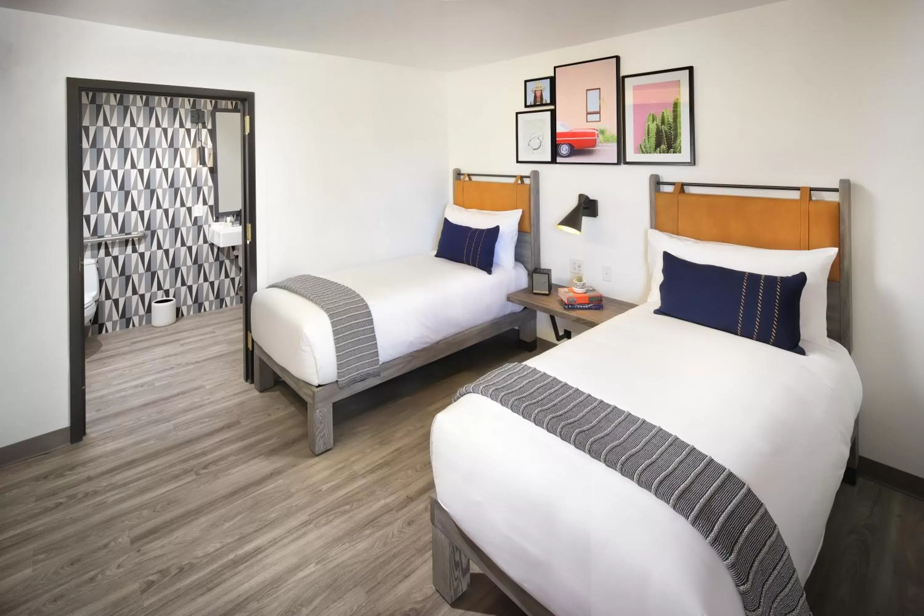 Bed in The Tuxon Hotel, Tucson, a Member of Design Hotels