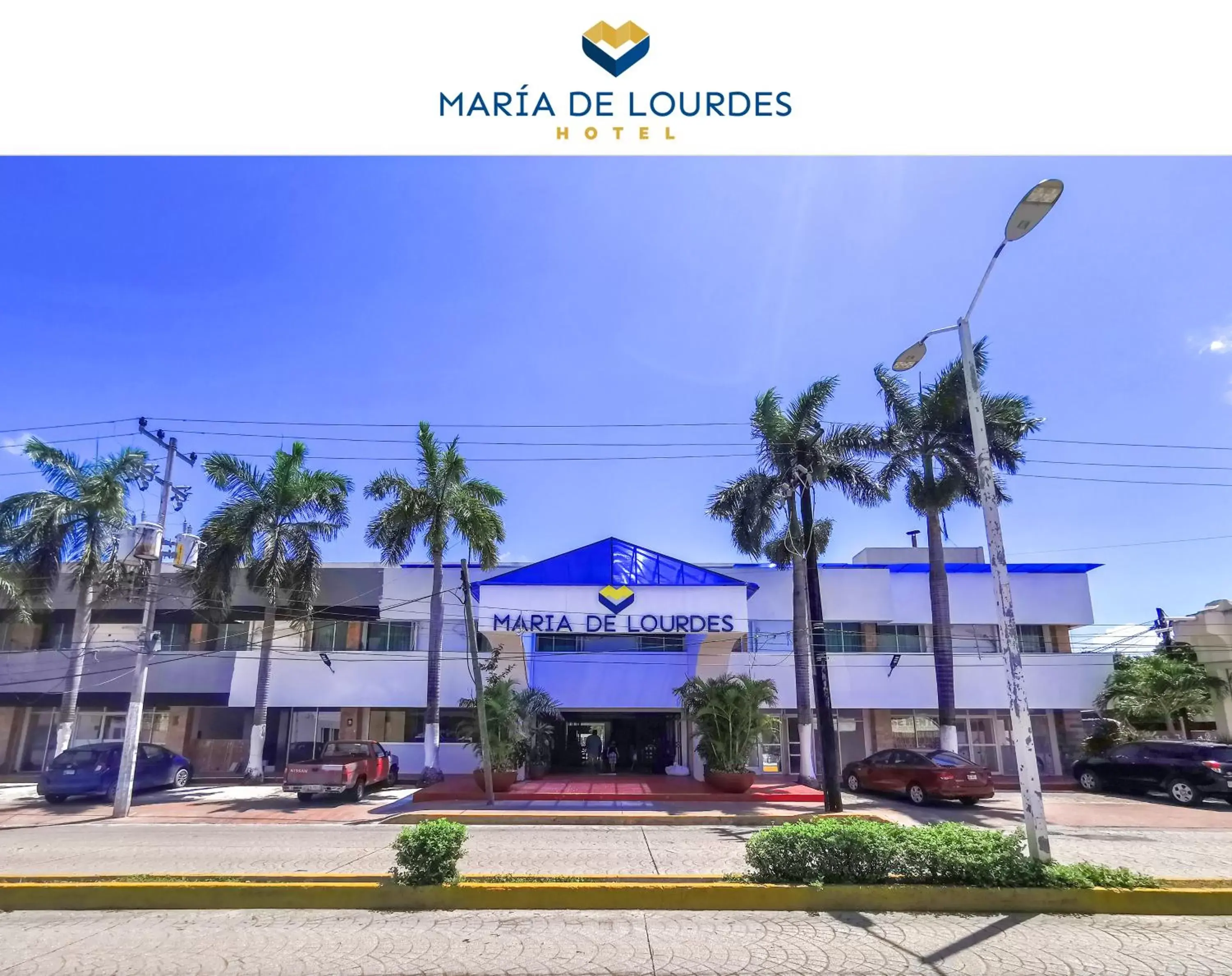 Property building in Hotel Maria de Lourdes