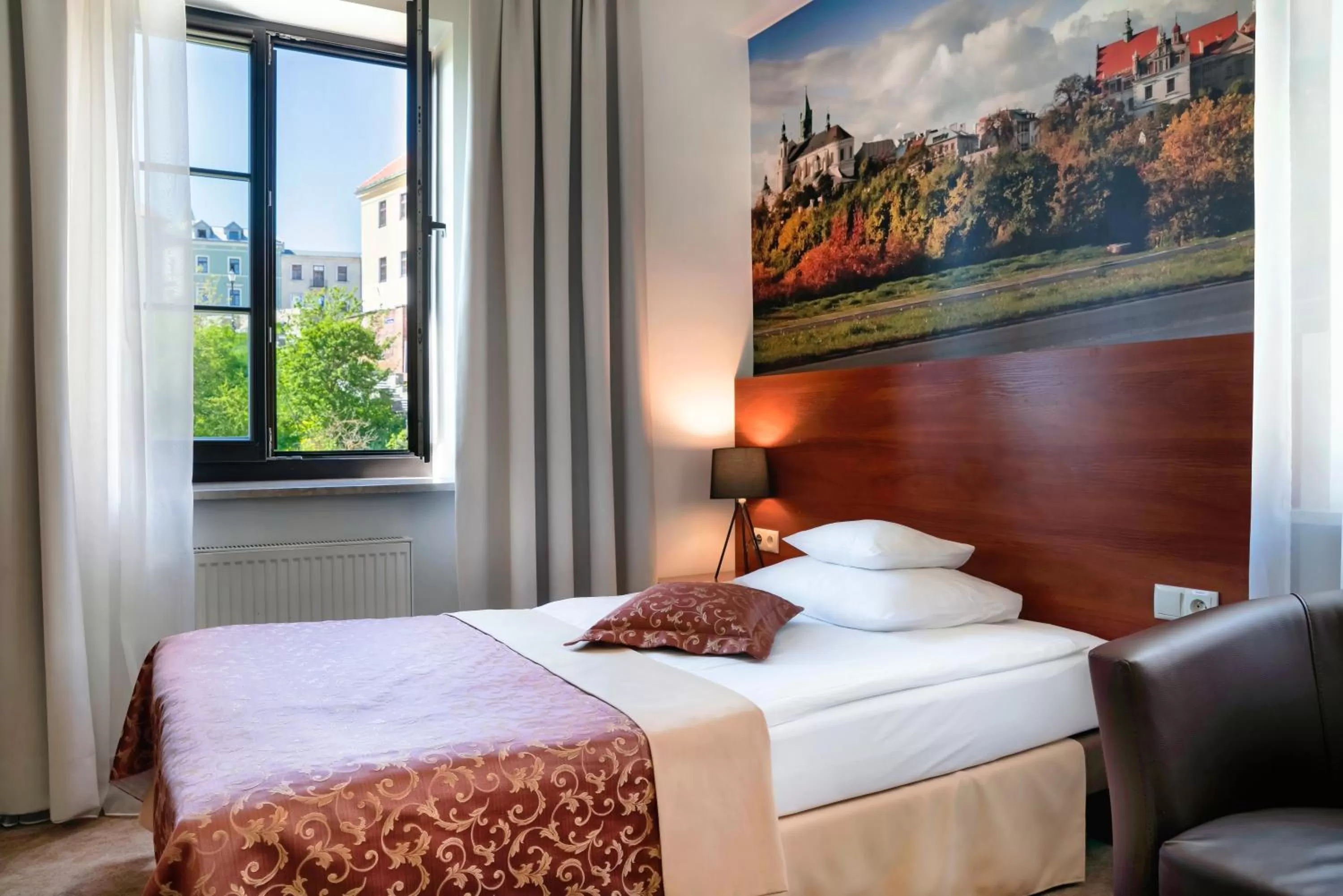 City view, Bed in Dom na Podwalu