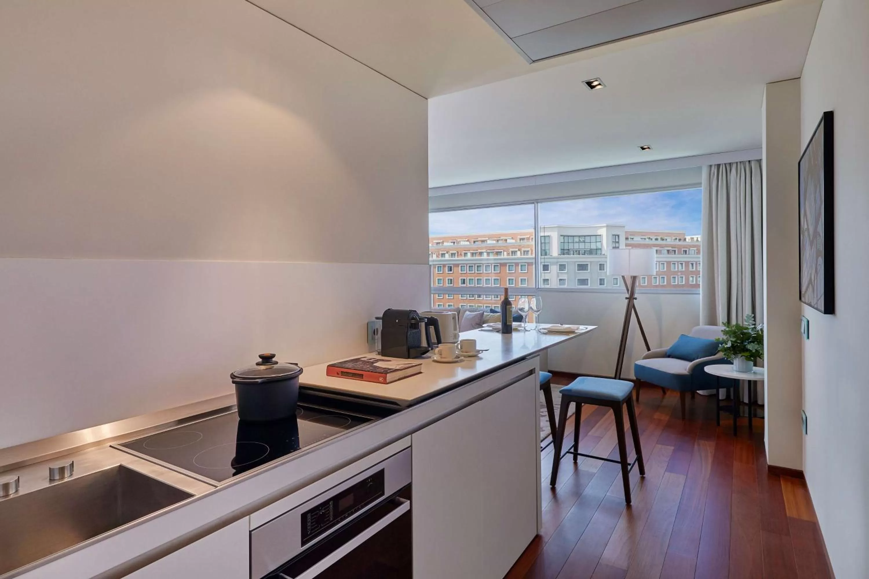 Bedroom in Hyatt Regency Madrid Residences