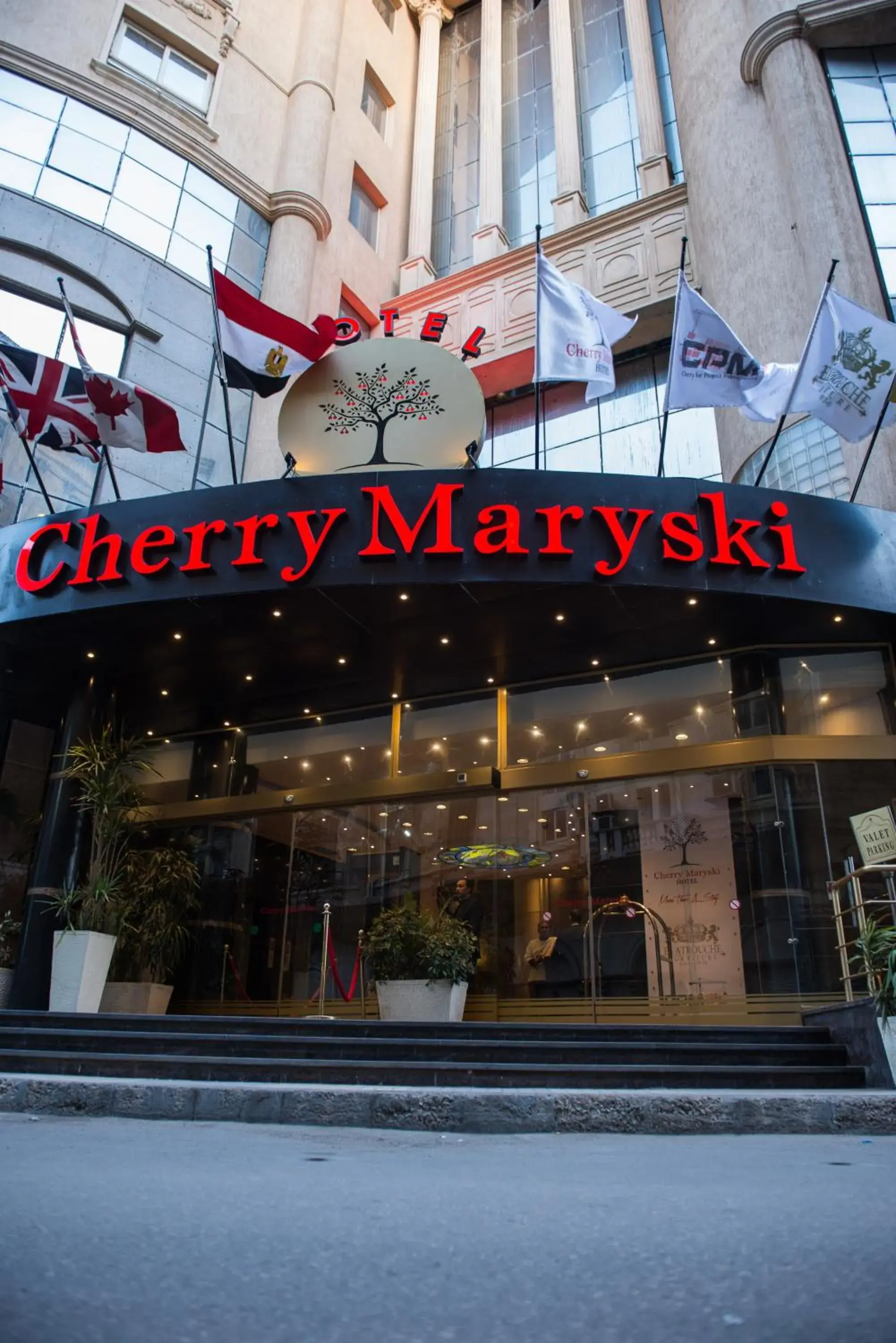 Property building in Cherry Maryski Hotel