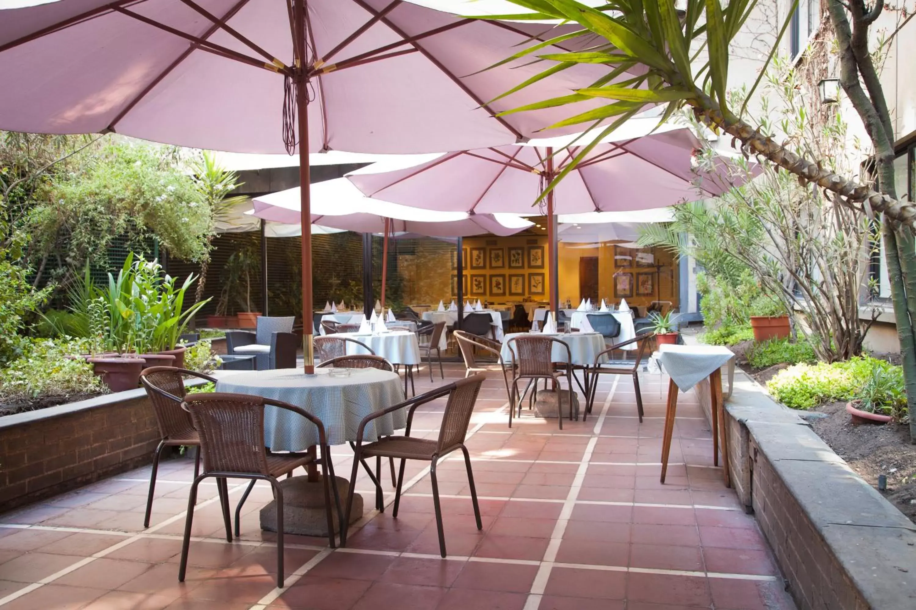 Balcony/Terrace, Restaurant/Places to Eat in Hotel Santa Lucia