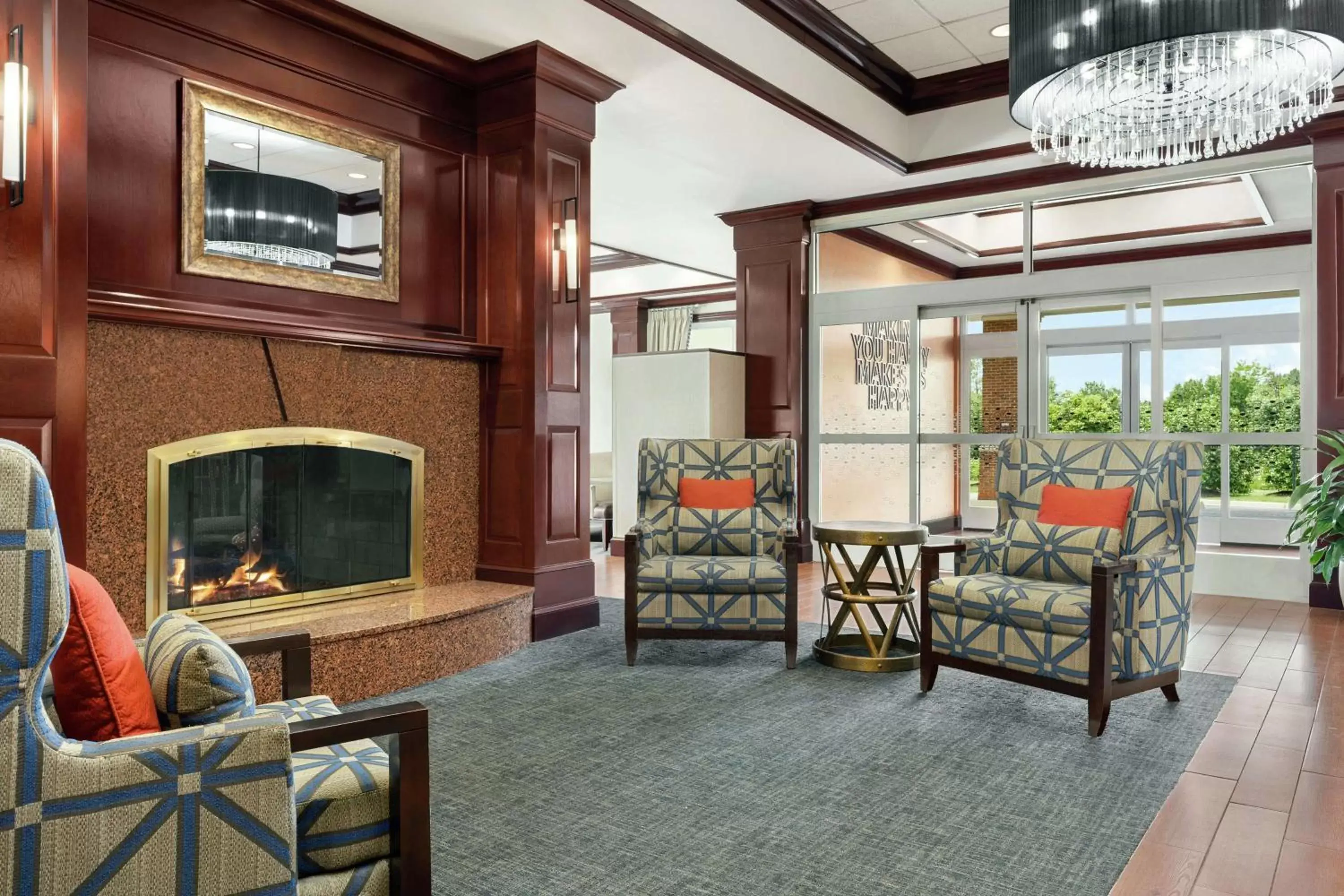 Lobby or reception, Seating Area in Hampton Inn Dulles/Cascades