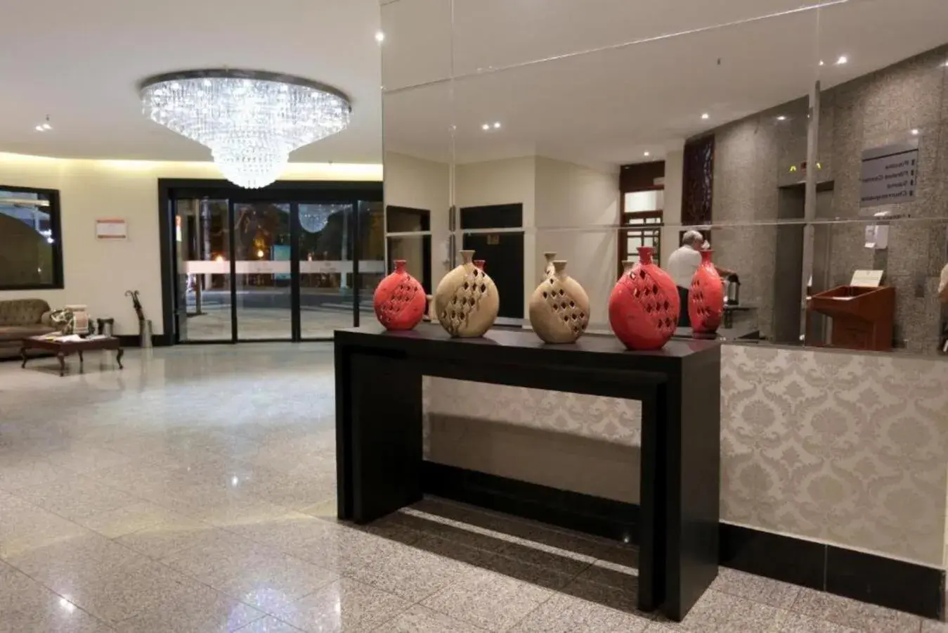 Lobby or reception in Taiwan Hotel
