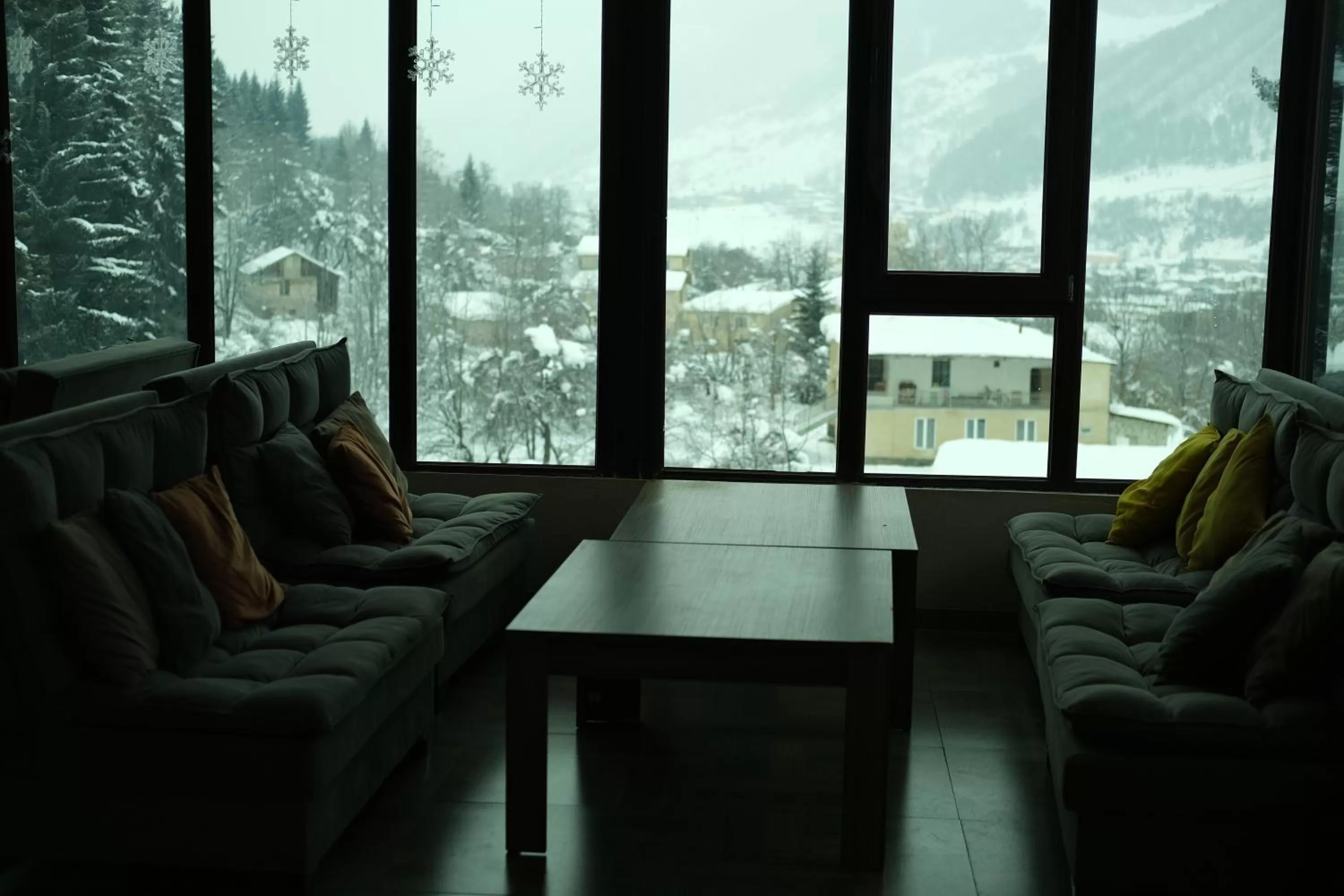 Lounge or bar, Seating Area in Hotel Shgedi Mestia