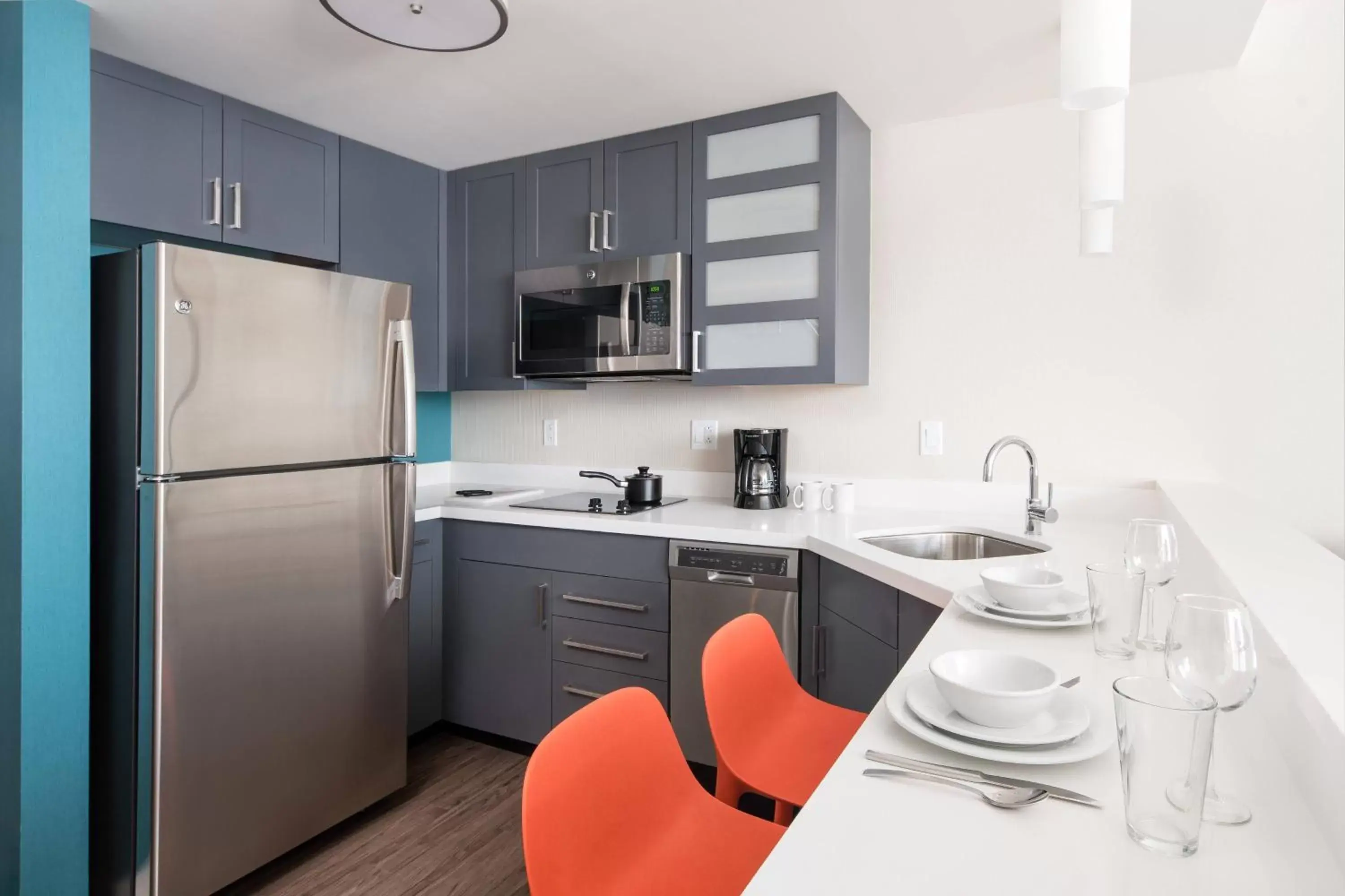 Kitchen or kitchenette, Kitchen/Kitchenette in Residence Inn Washington Capitol Hill/Navy Yard