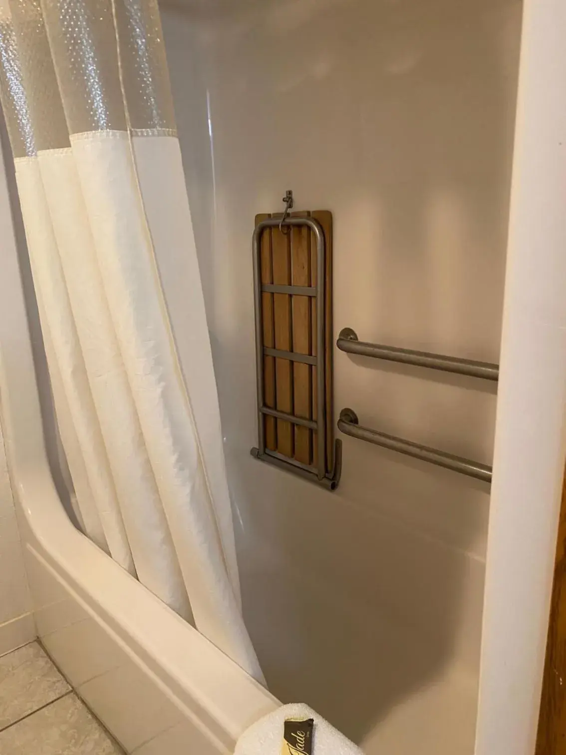 Shower, Bathroom in Americas Best Value Inn Champaign