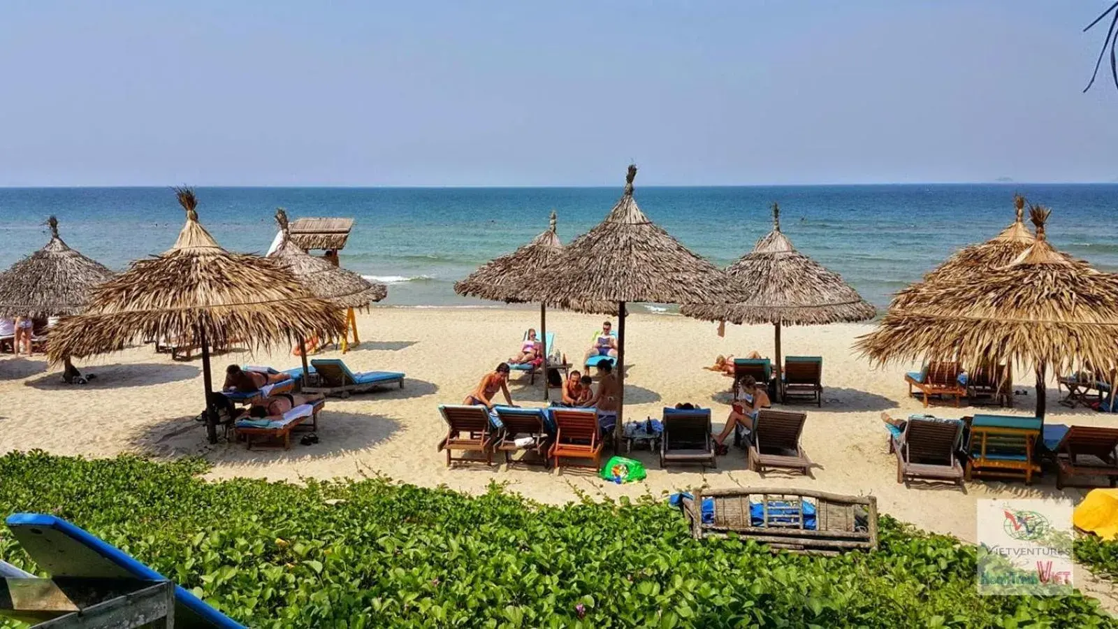 Beach in Thien Tan Villa with Private Pool