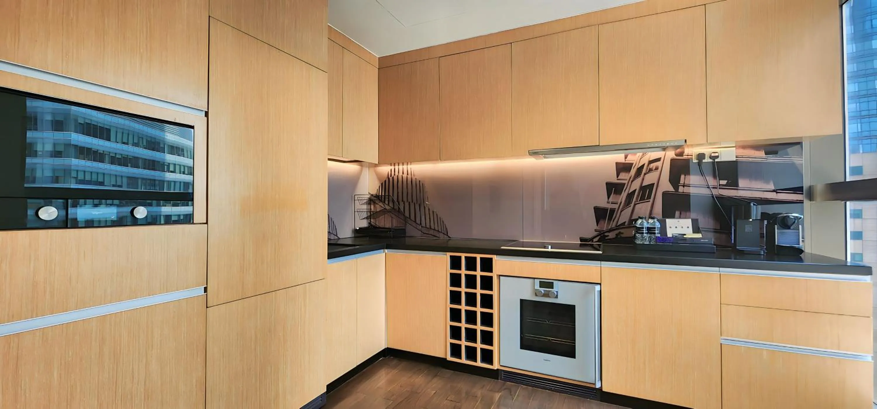 Kitchen or kitchenette in Ascott Raffles Place Singapore