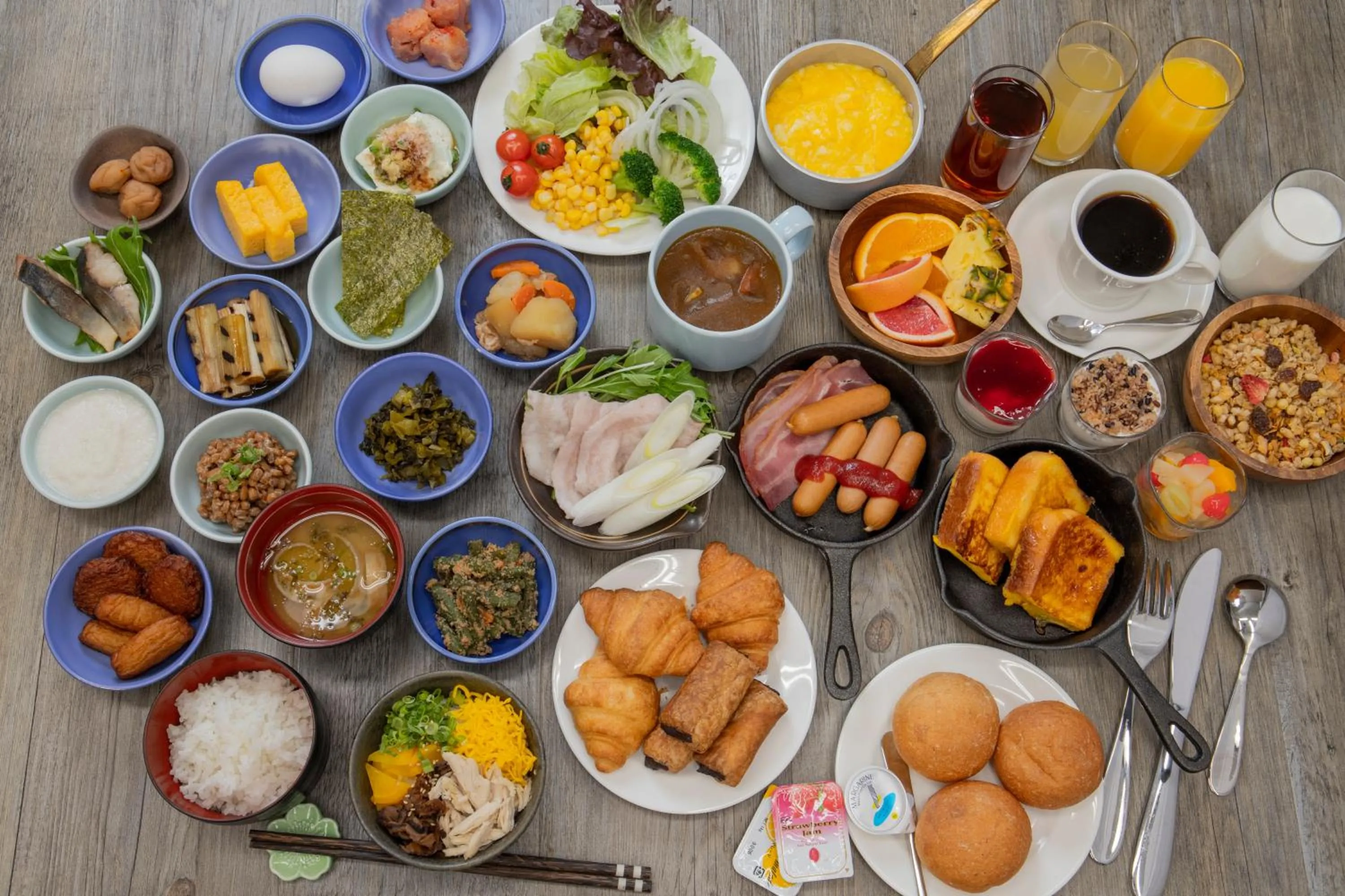 Restaurant/places to eat in Hotel Mystays Kagoshima Tenmonkan