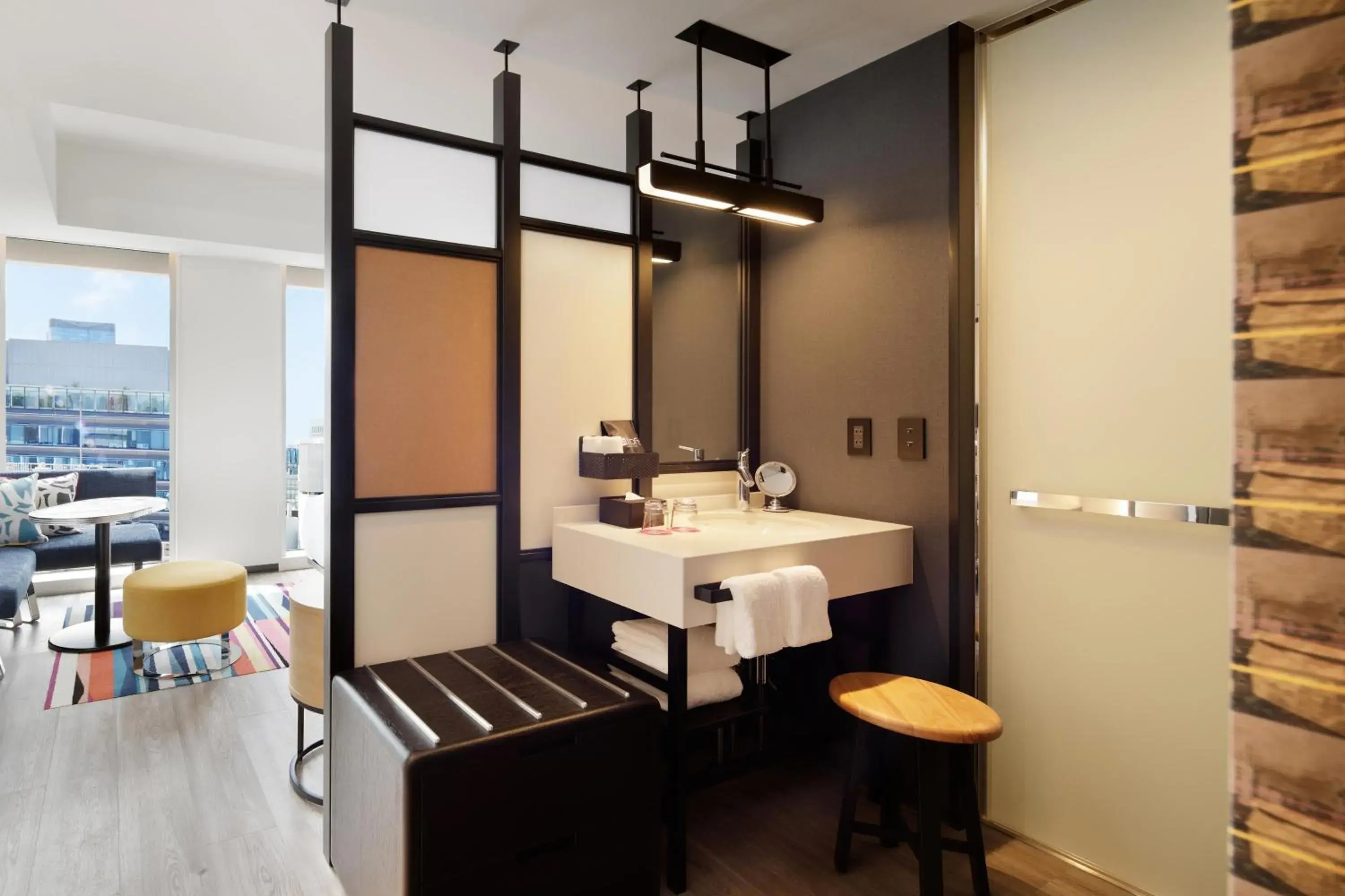 Photo of the whole room, Bathroom in Aloft Tokyo Ginza
