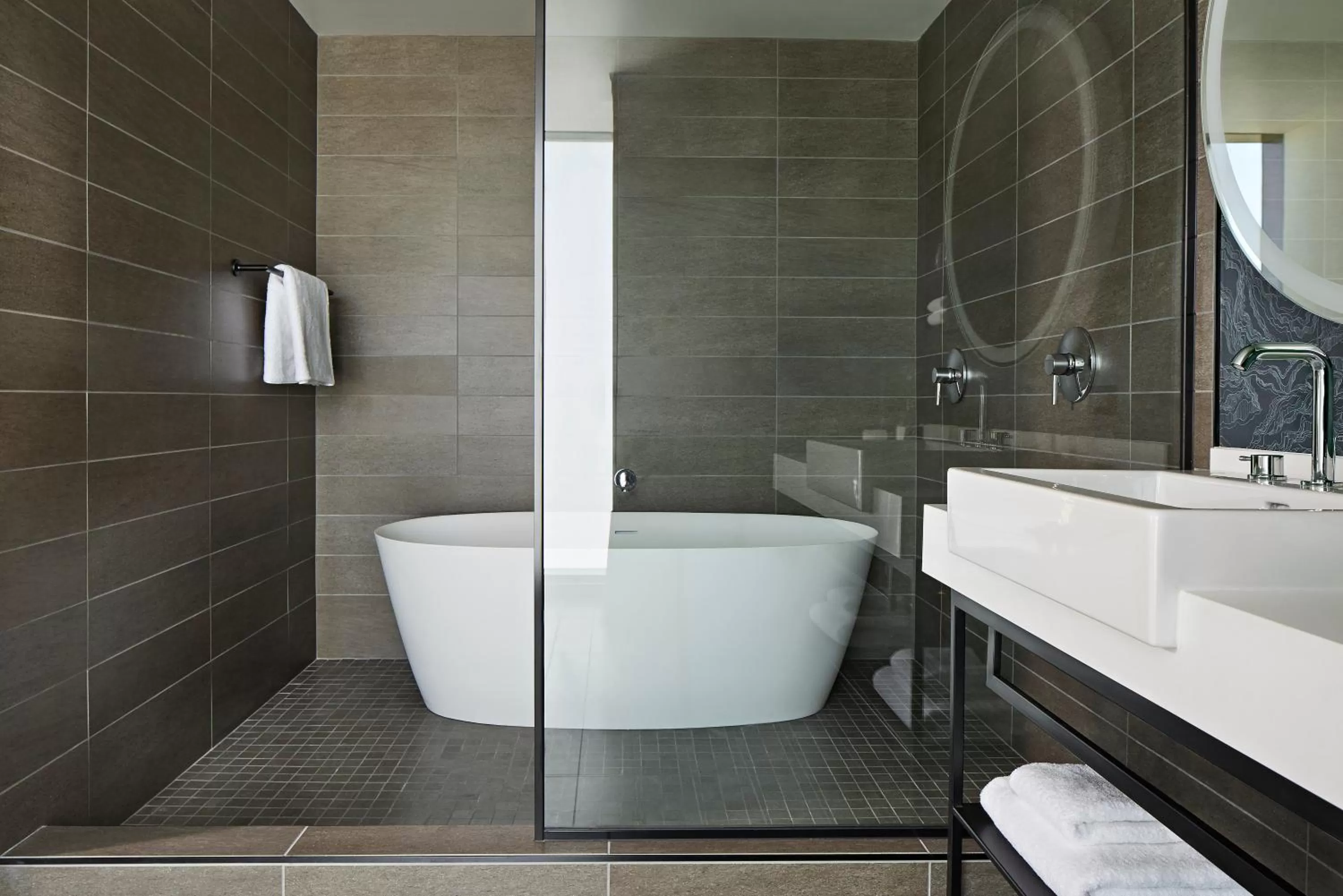 Bathroom in Kimpton Sawyer Hotel by IHG