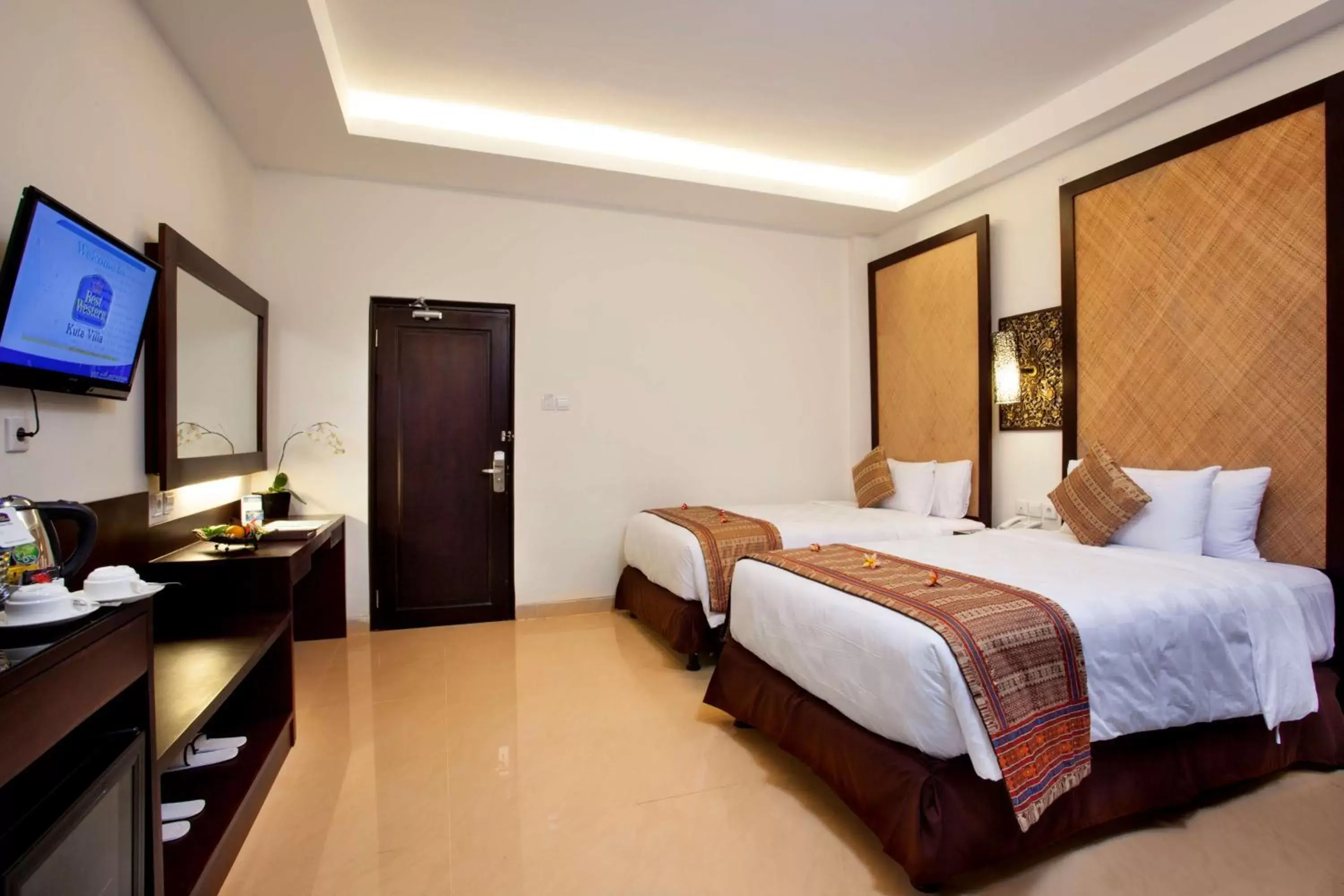 Bedroom in Best Western Kuta Villa