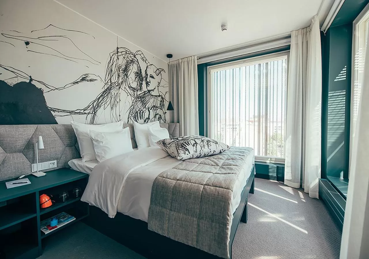 Bedroom, Bed in Hotel AX