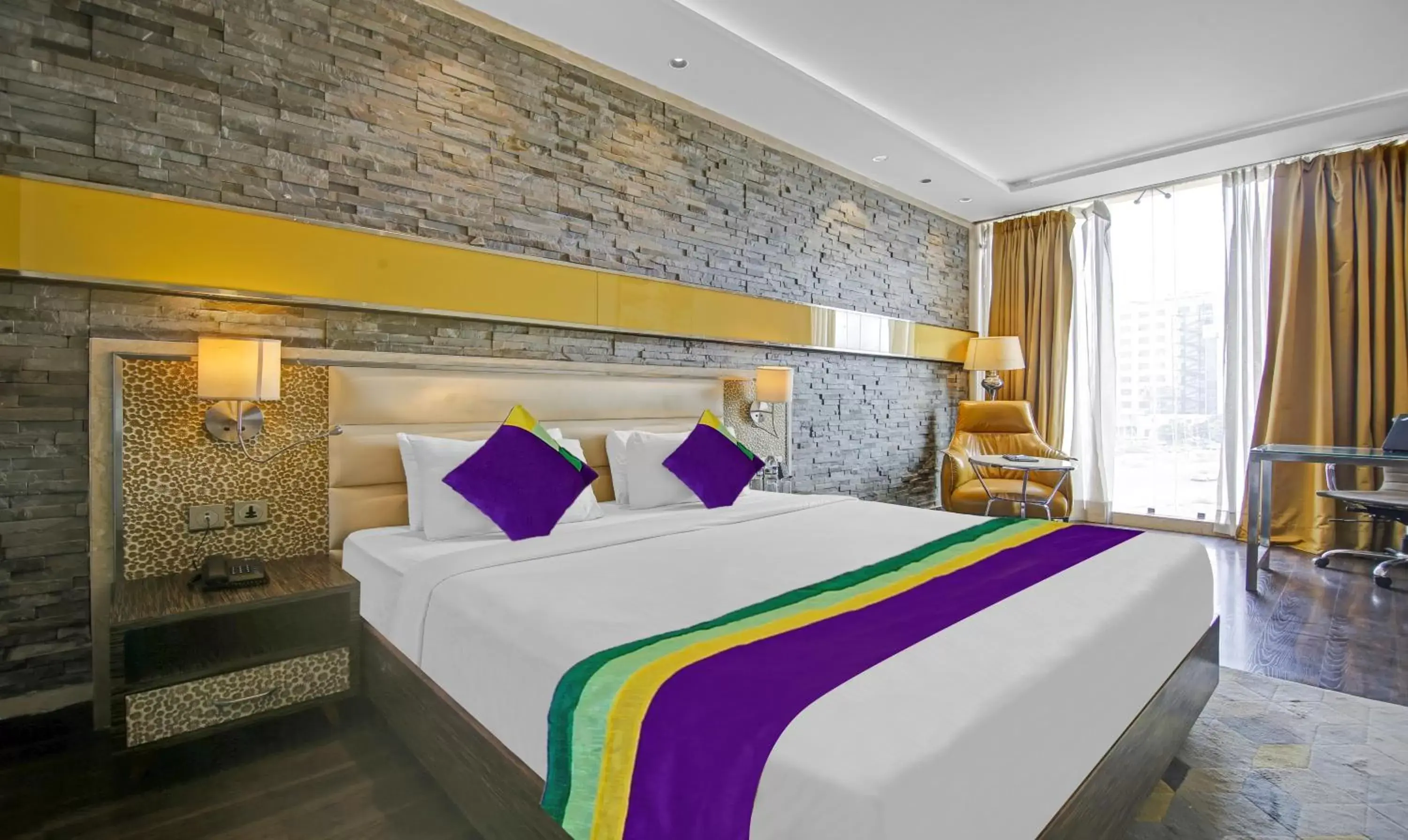 Bed in Treebo Premium Arista Bed in Treebo Premium Arista