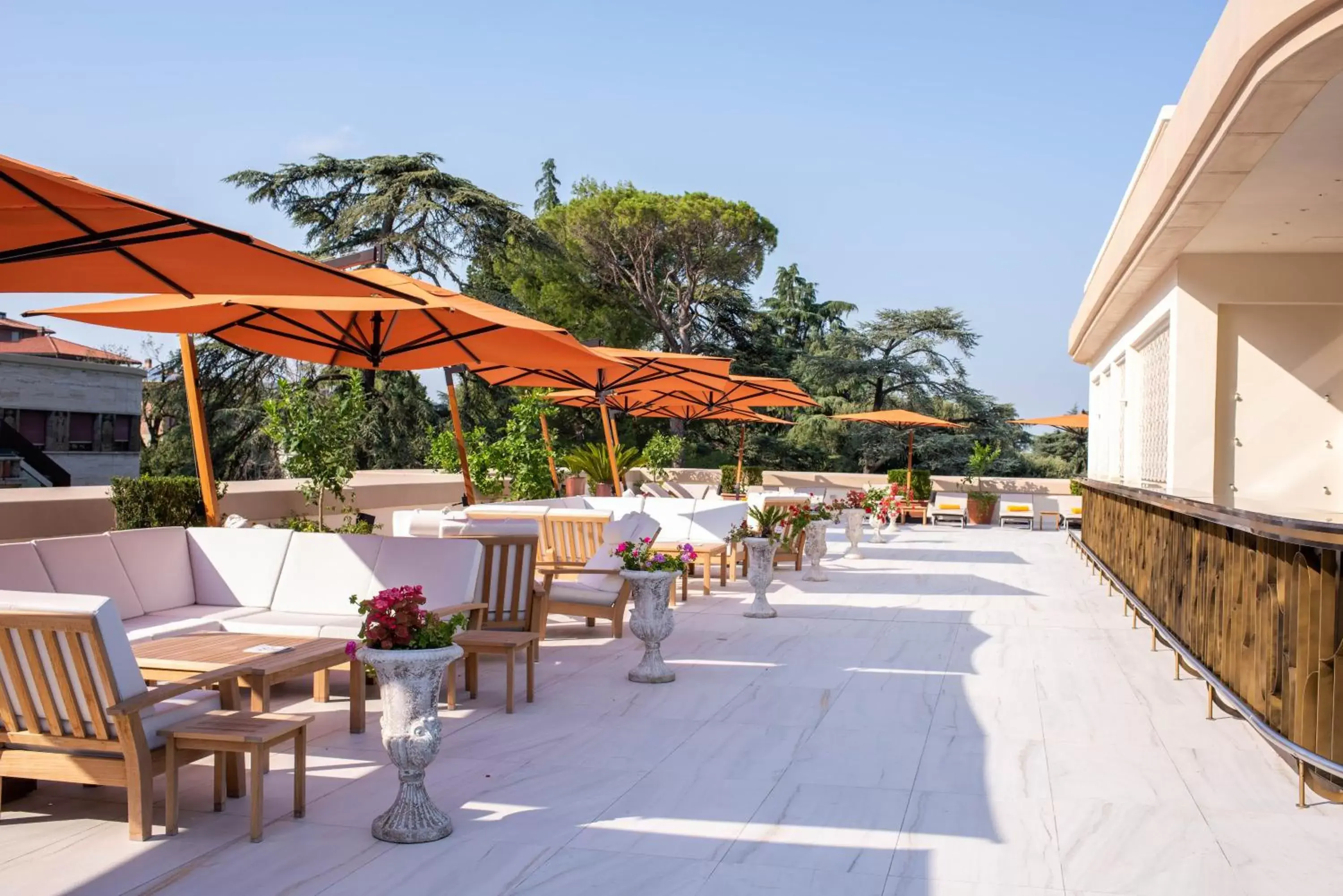 Balcony/Terrace, Restaurant/Places to Eat in Grand Hotel Castrocaro Longlife Formula