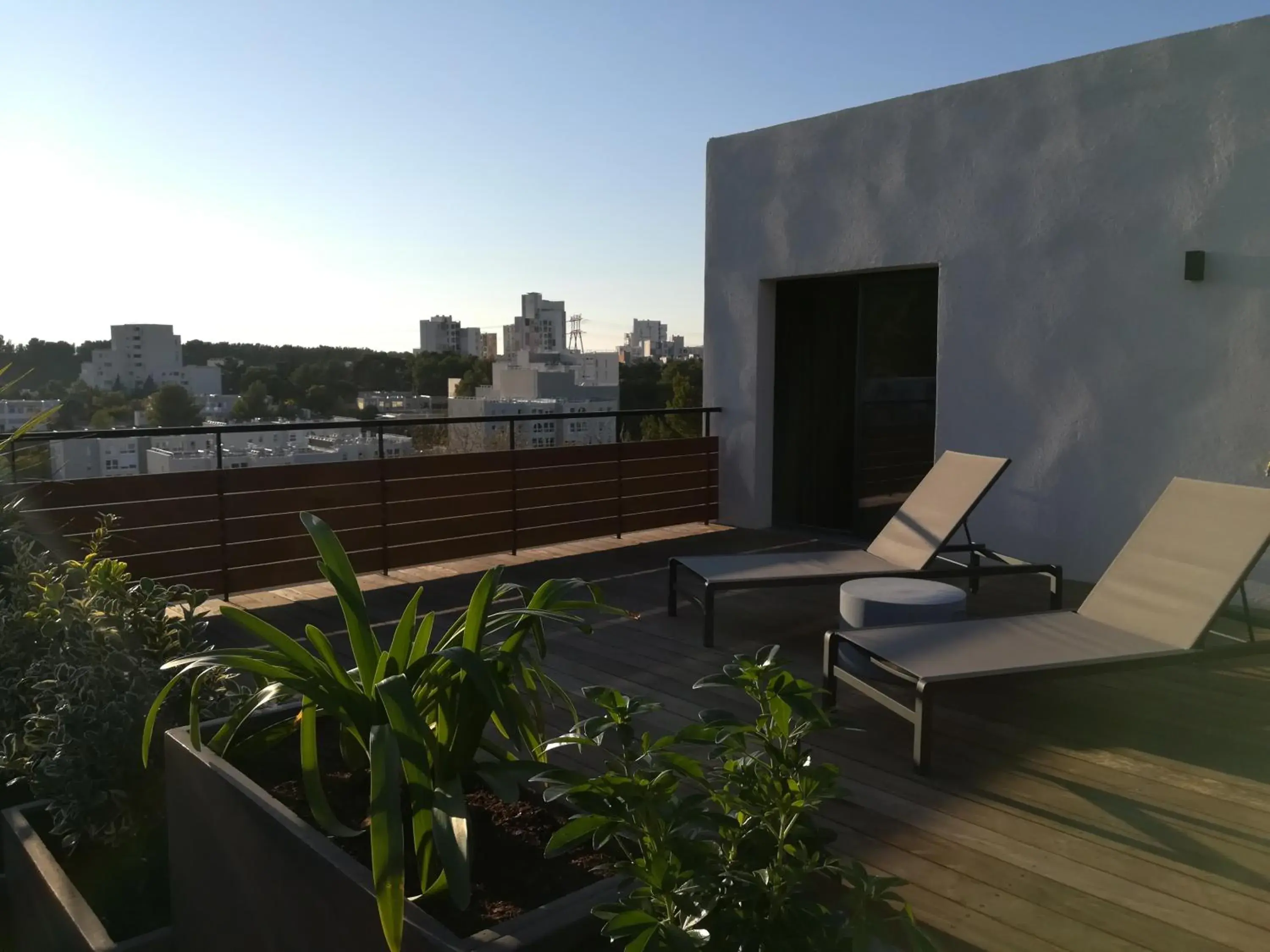 Balcony/Terrace in Hôtel Saint Roch