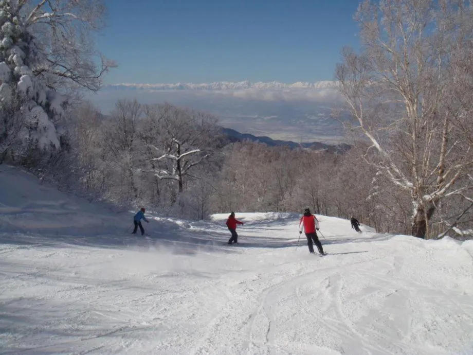 Skiing in Hotel Yudanaka