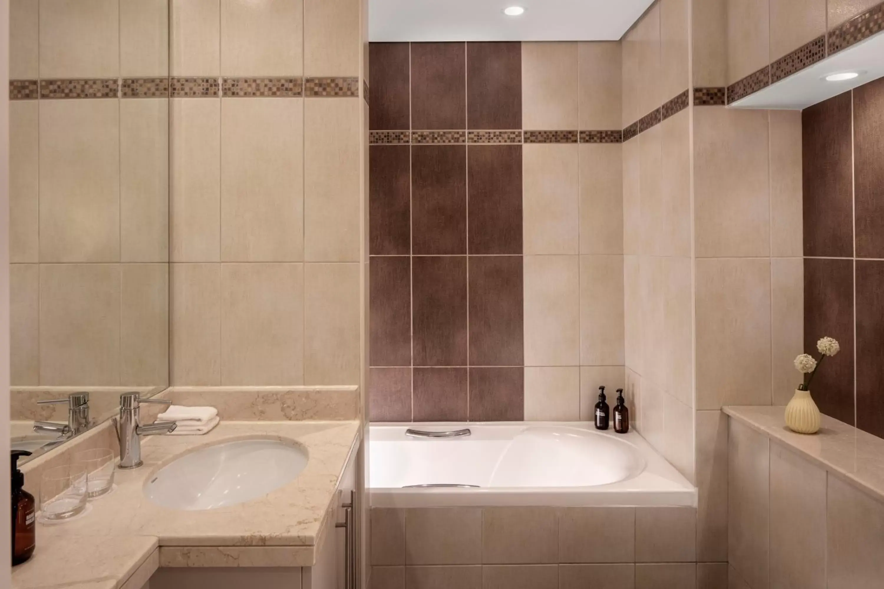 Bathroom in Staybridge Suites Dubai Internet City, an IHG Hotel