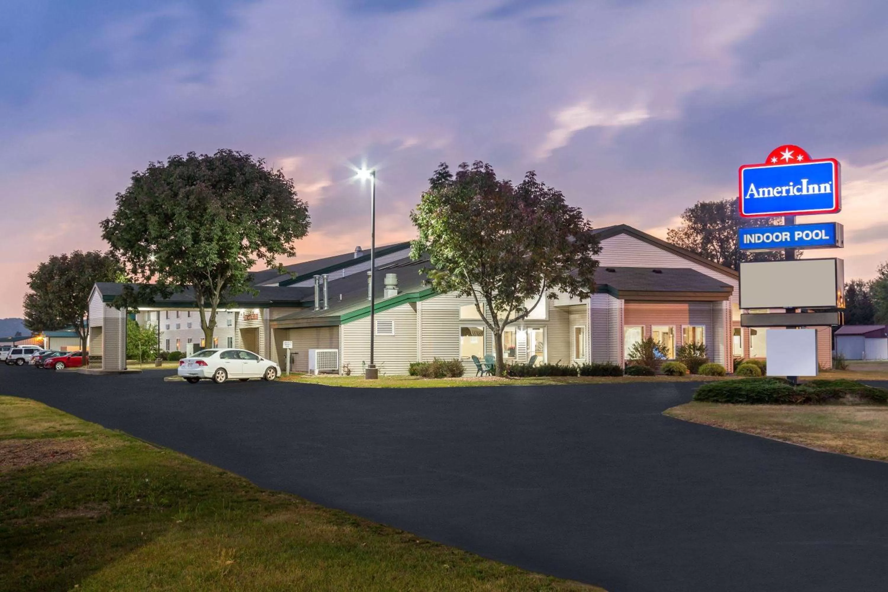 Property building in AmericInn by Wyndham Boscobel