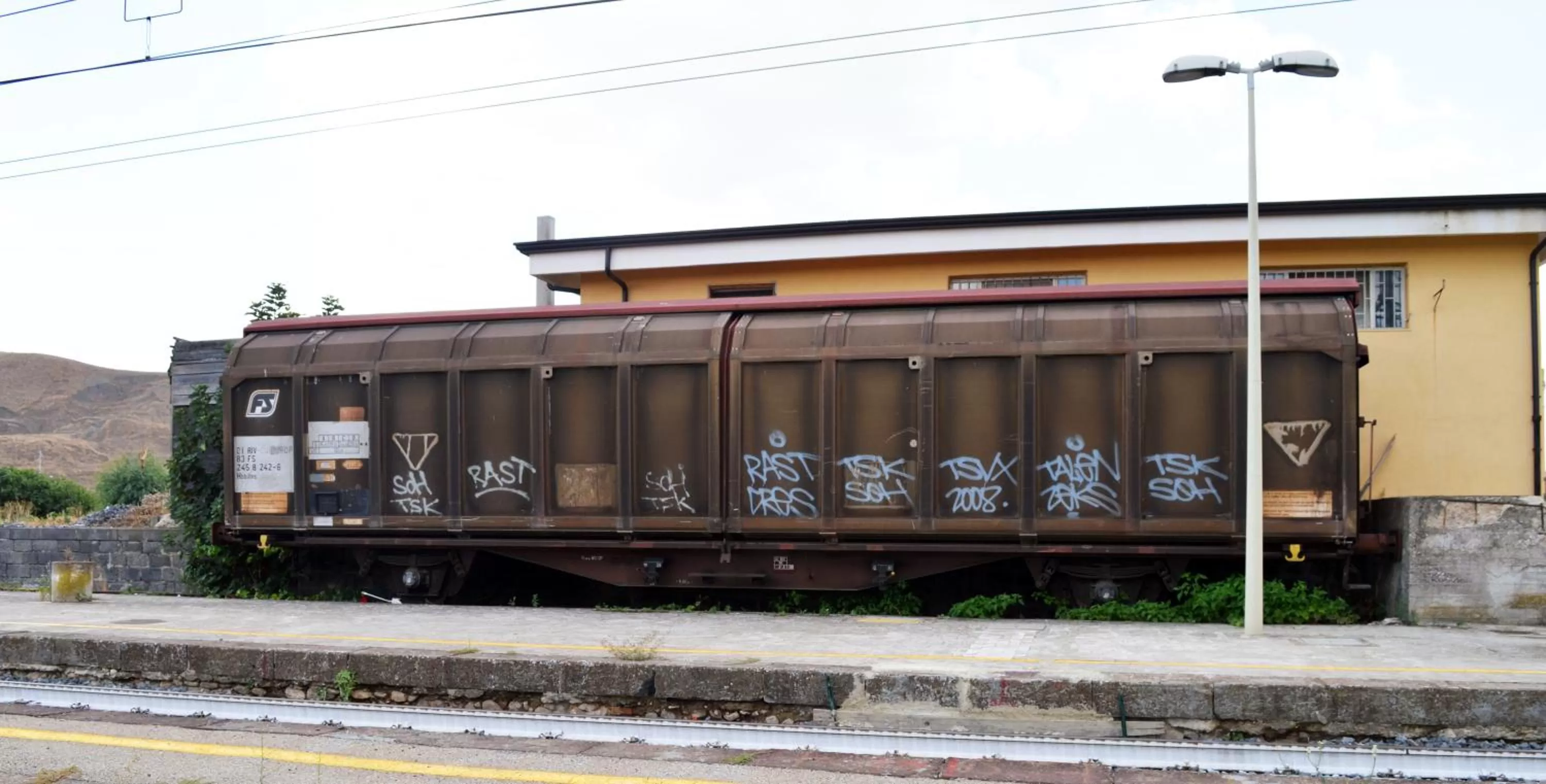 View (from property/room) in B&B Stazione Dittaino