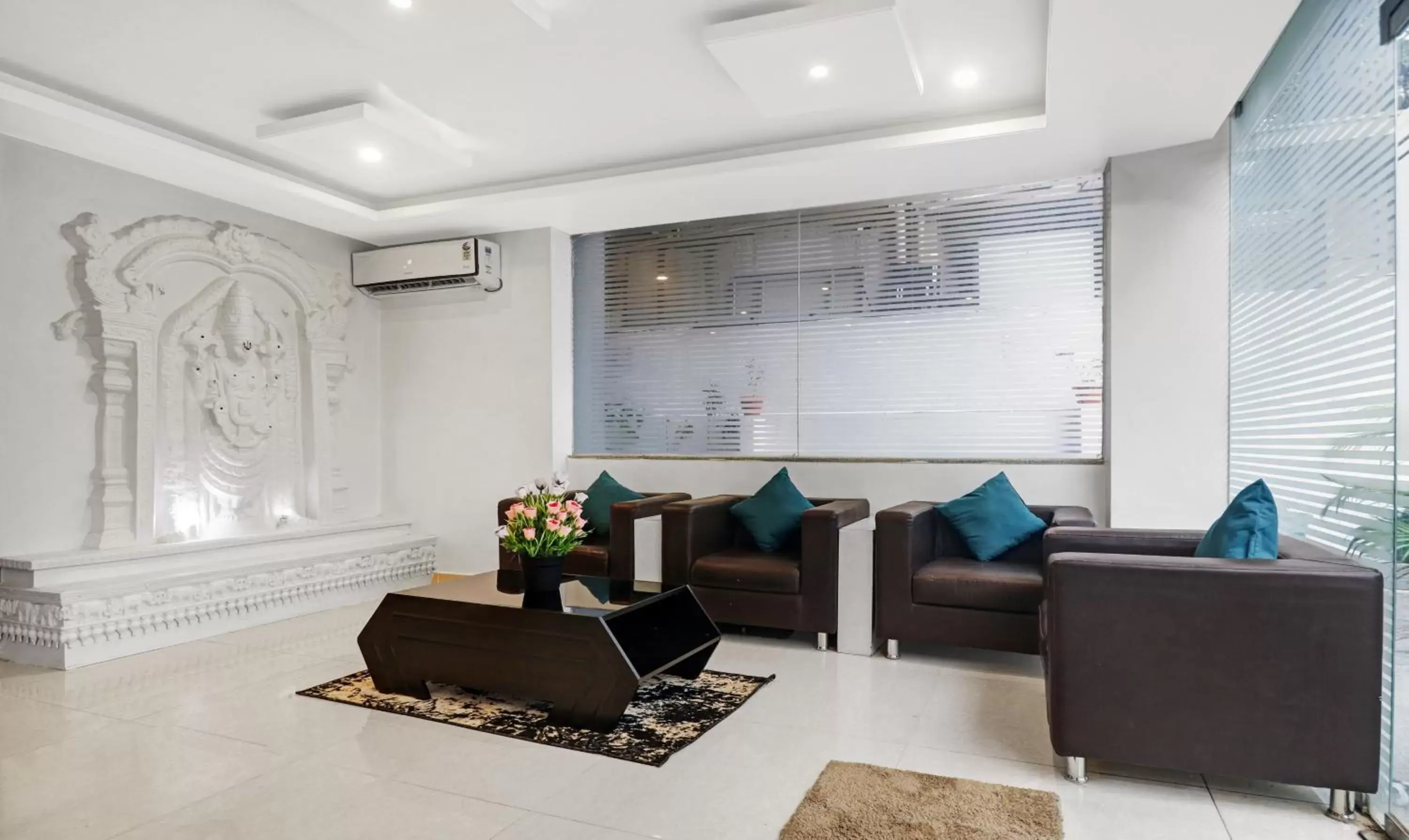 Living room in Treebo Kruthika Residency Living room in Treebo Kruthika Residency