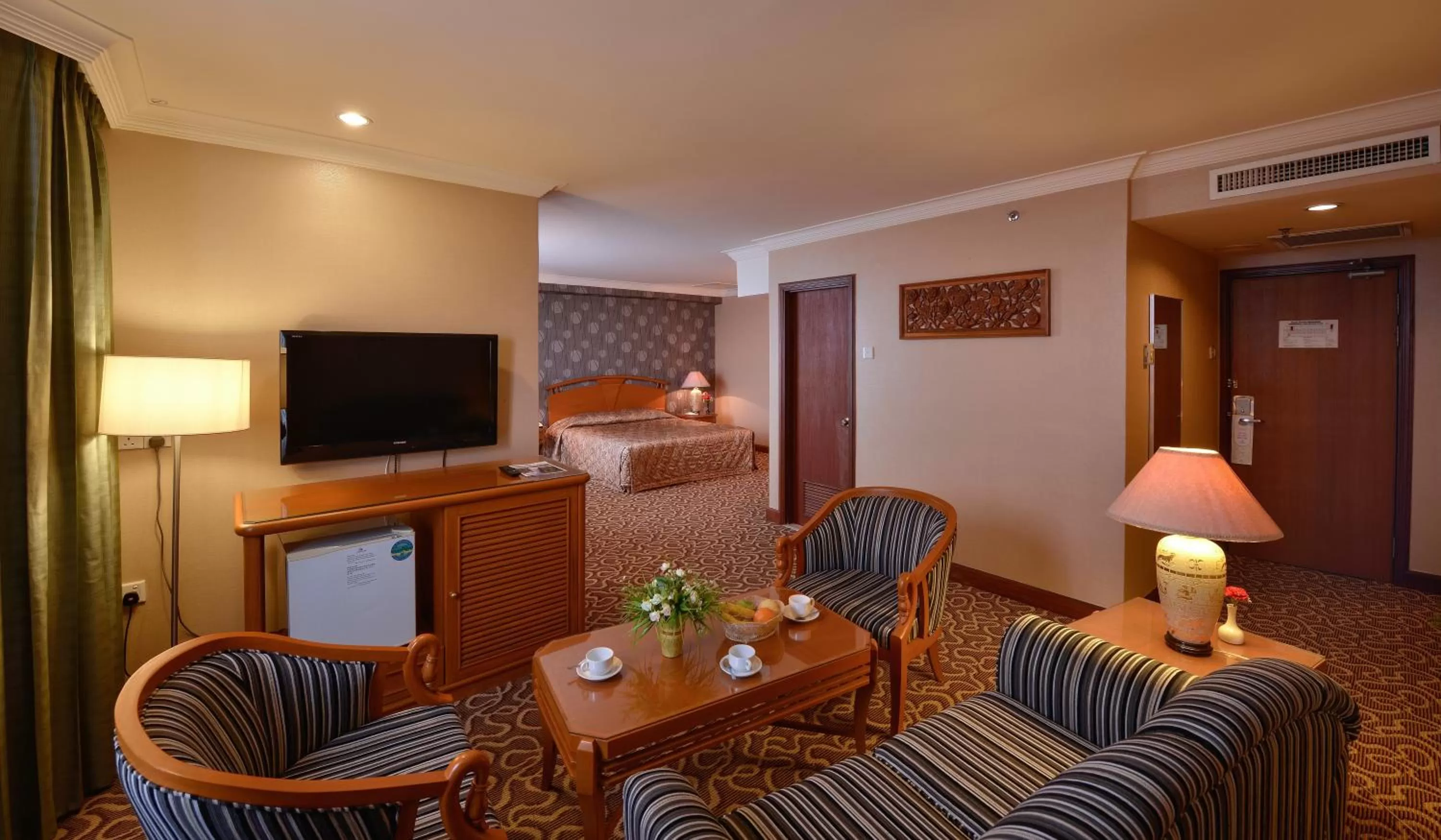 Living room in Pearl View Hotel Prai, Penang