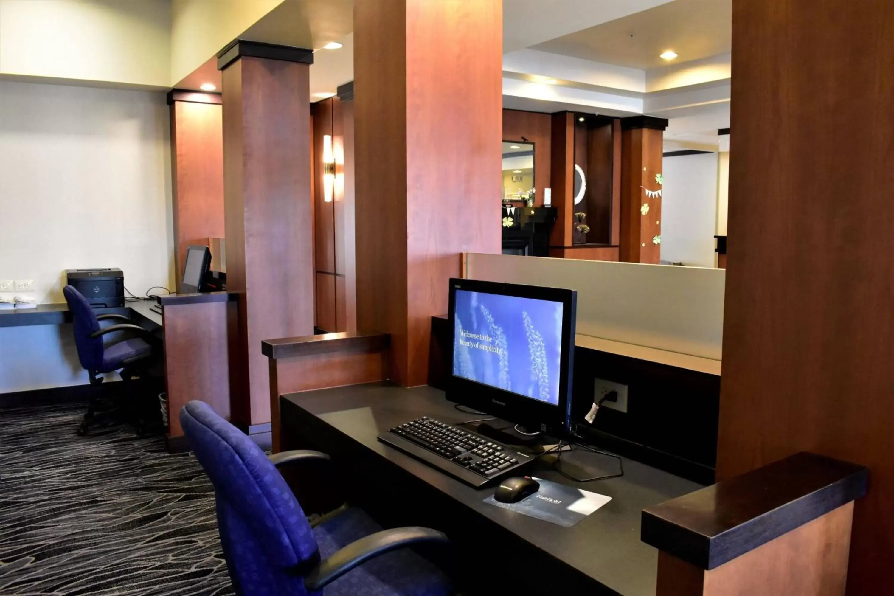 Business facilities, TV/Entertainment Center in Fairfield Inn and Suites by Marriott Strasburg Shenandoah Valley