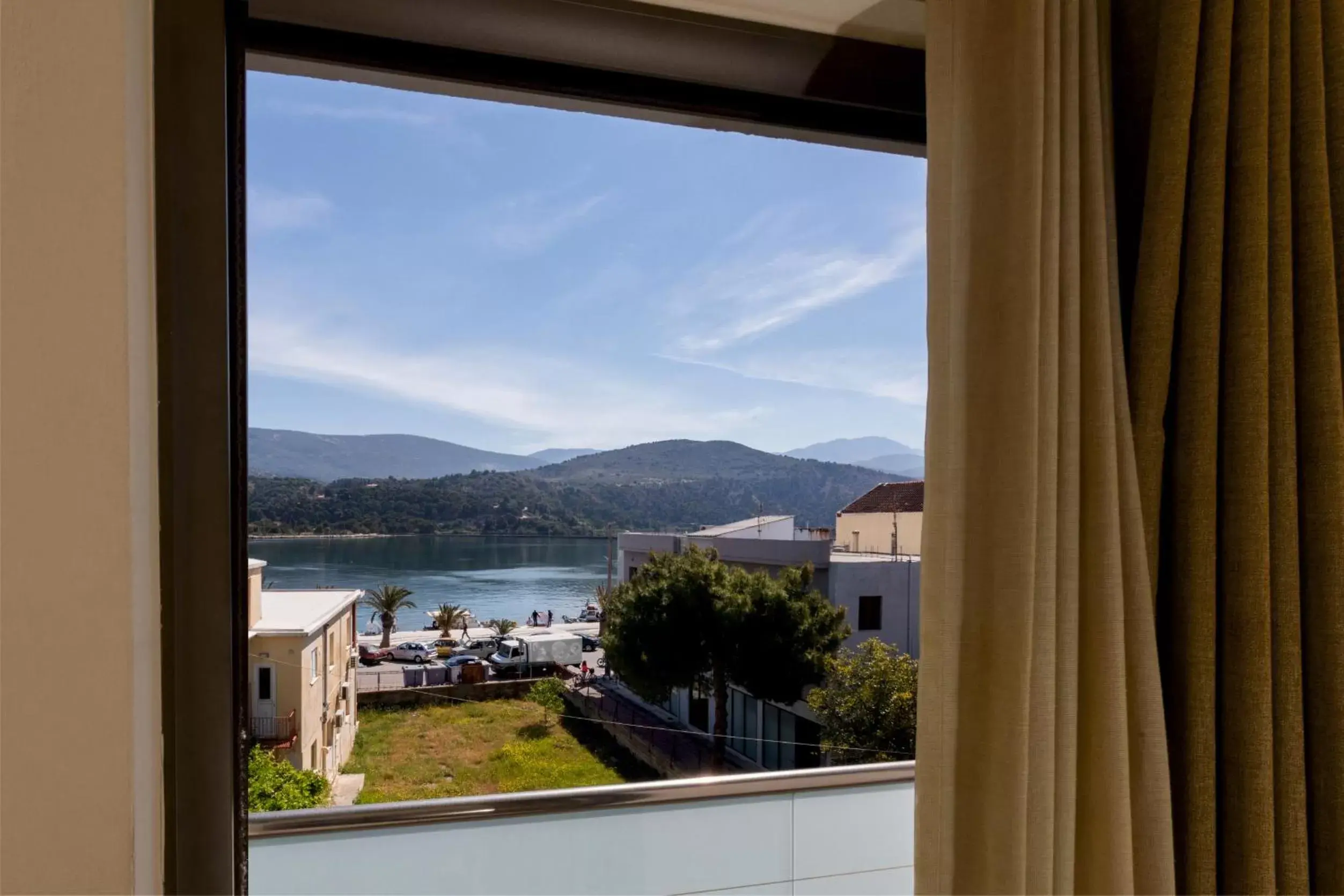 Sea view, Mountain View in Mouikis Hotel Kefalonia