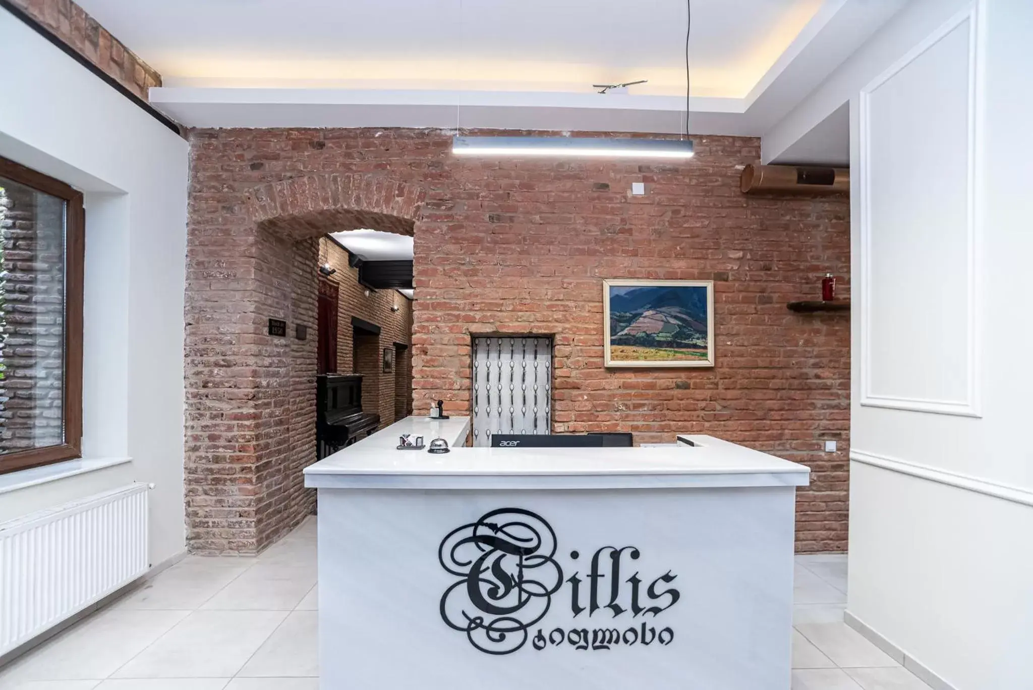 Lobby or reception in Tiflis Hotel Lobby or reception in Tiflis Hotel