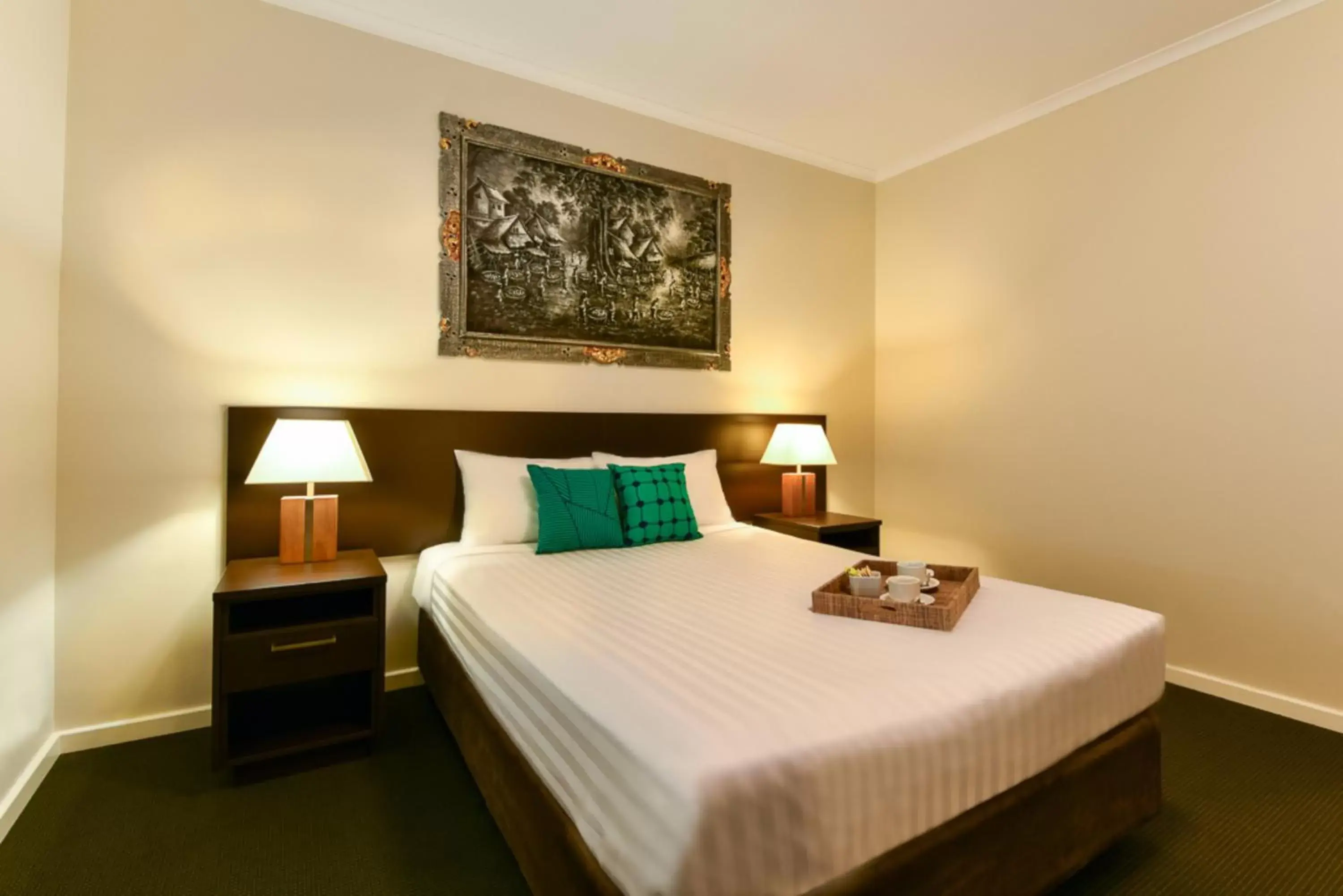 Bed in Sanno Marracoonda Perth Airport Hotel