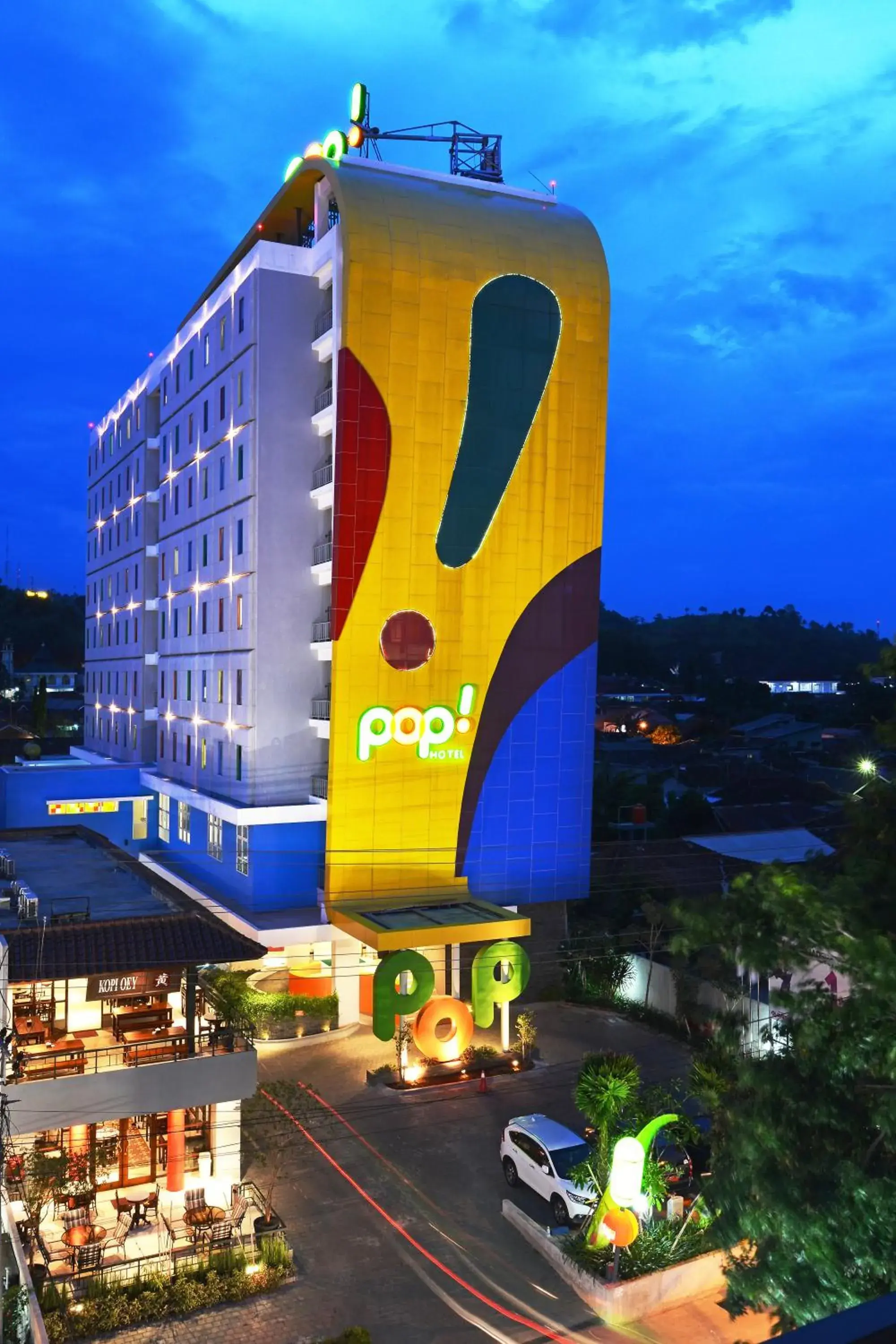 Bird's eye view, Property Building in Pop! Hotel Tanjung Karang