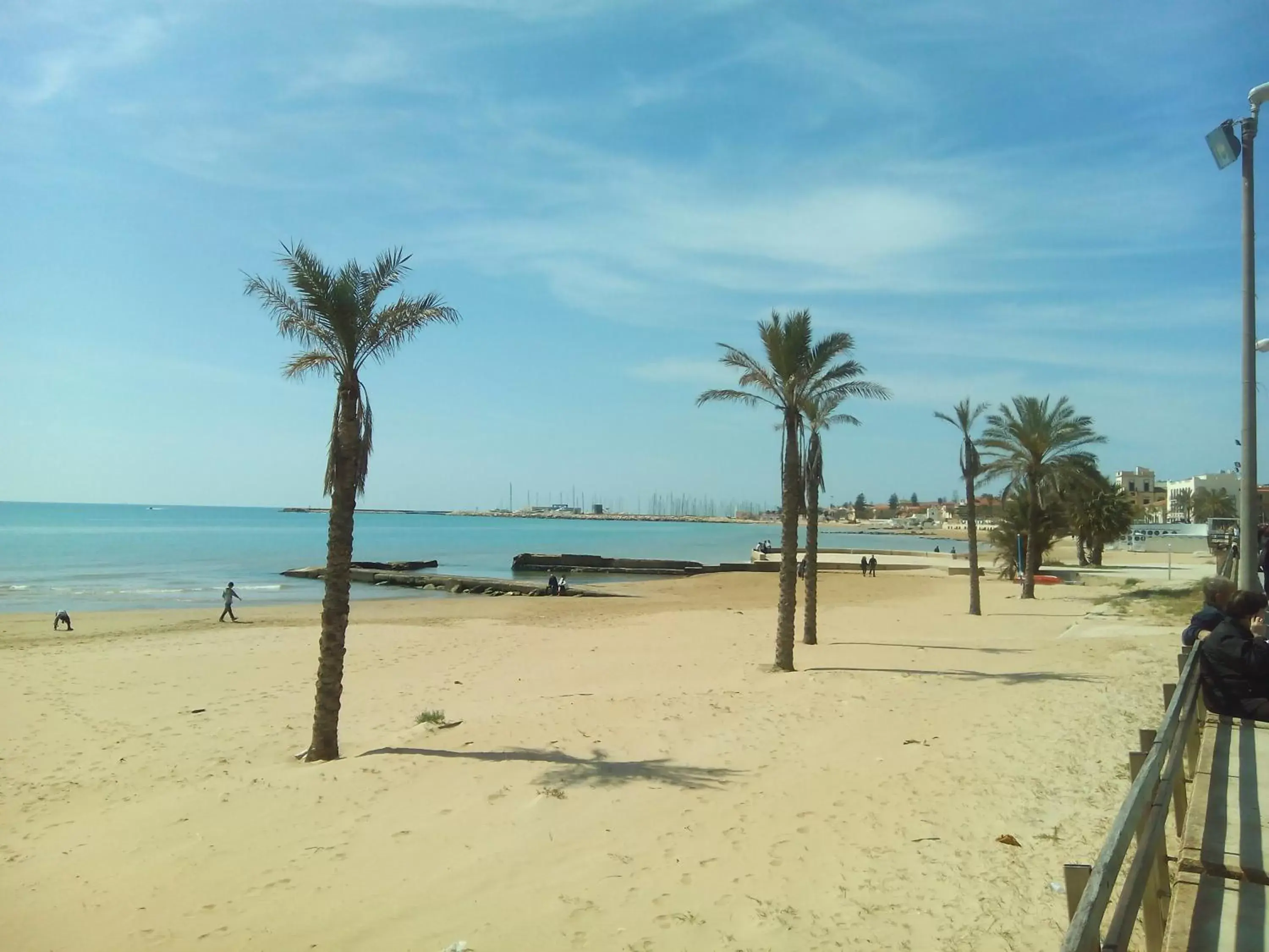 Beach in Spiagge Iblee