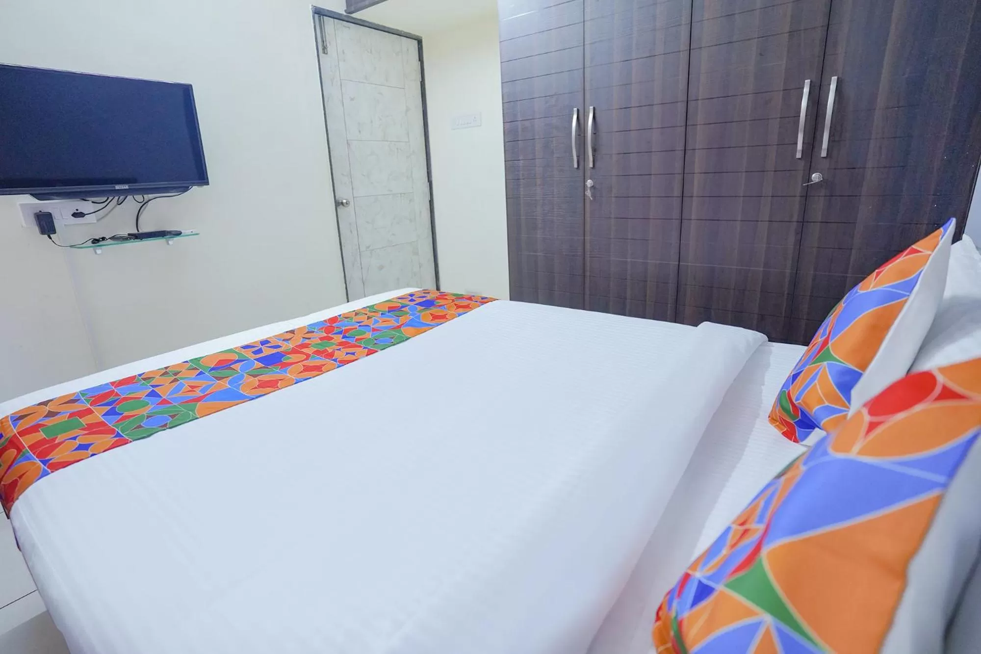 Bed in FabExpress Town Space Apartment