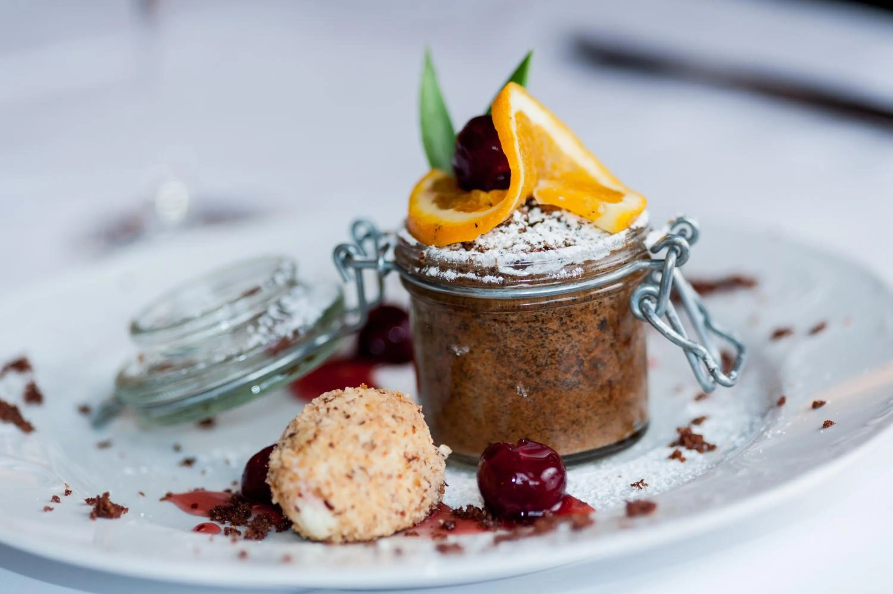 Food close-up in Hotel Der Waldhof