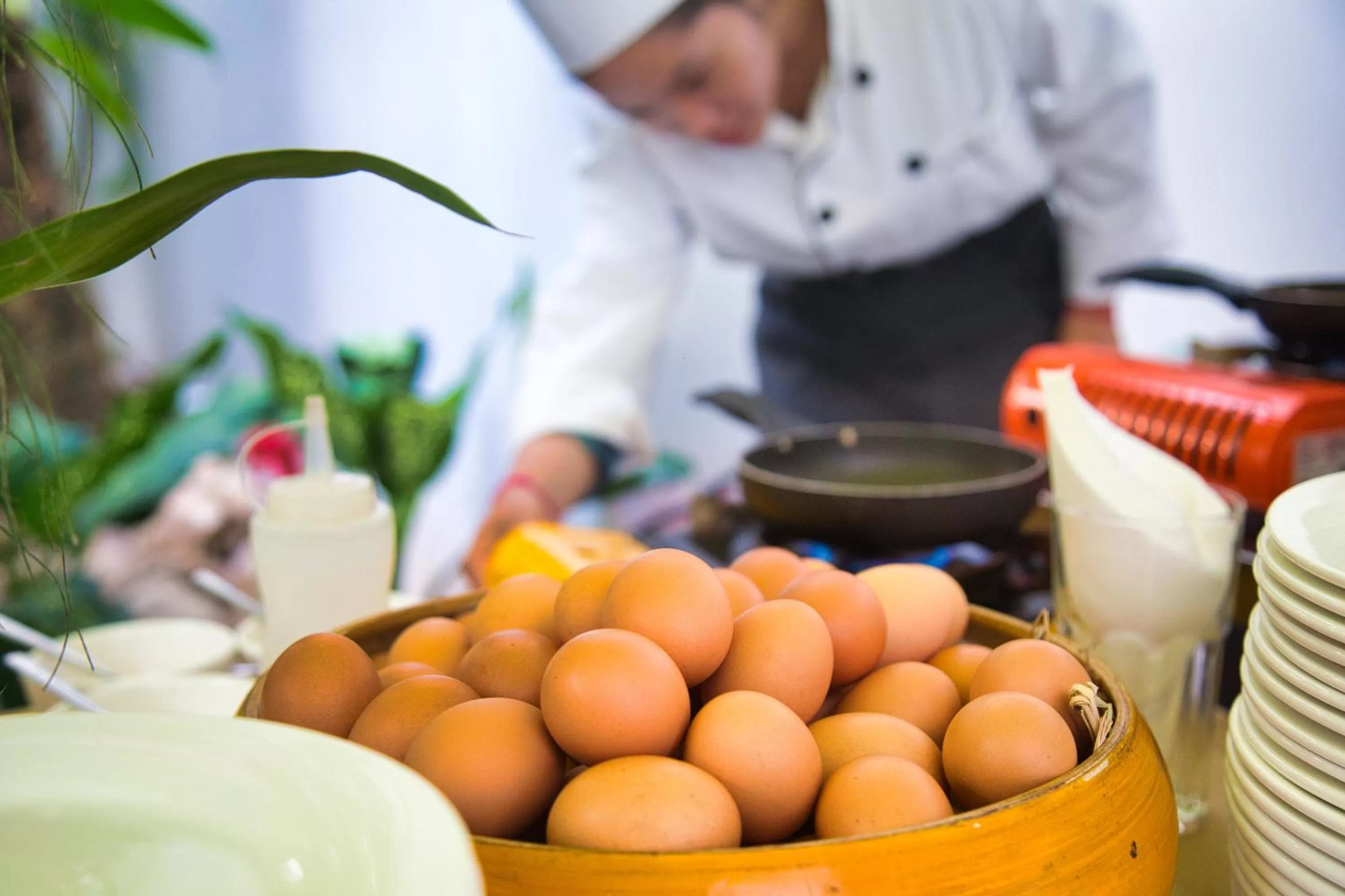 Breakfast in Naiya Sea Resort