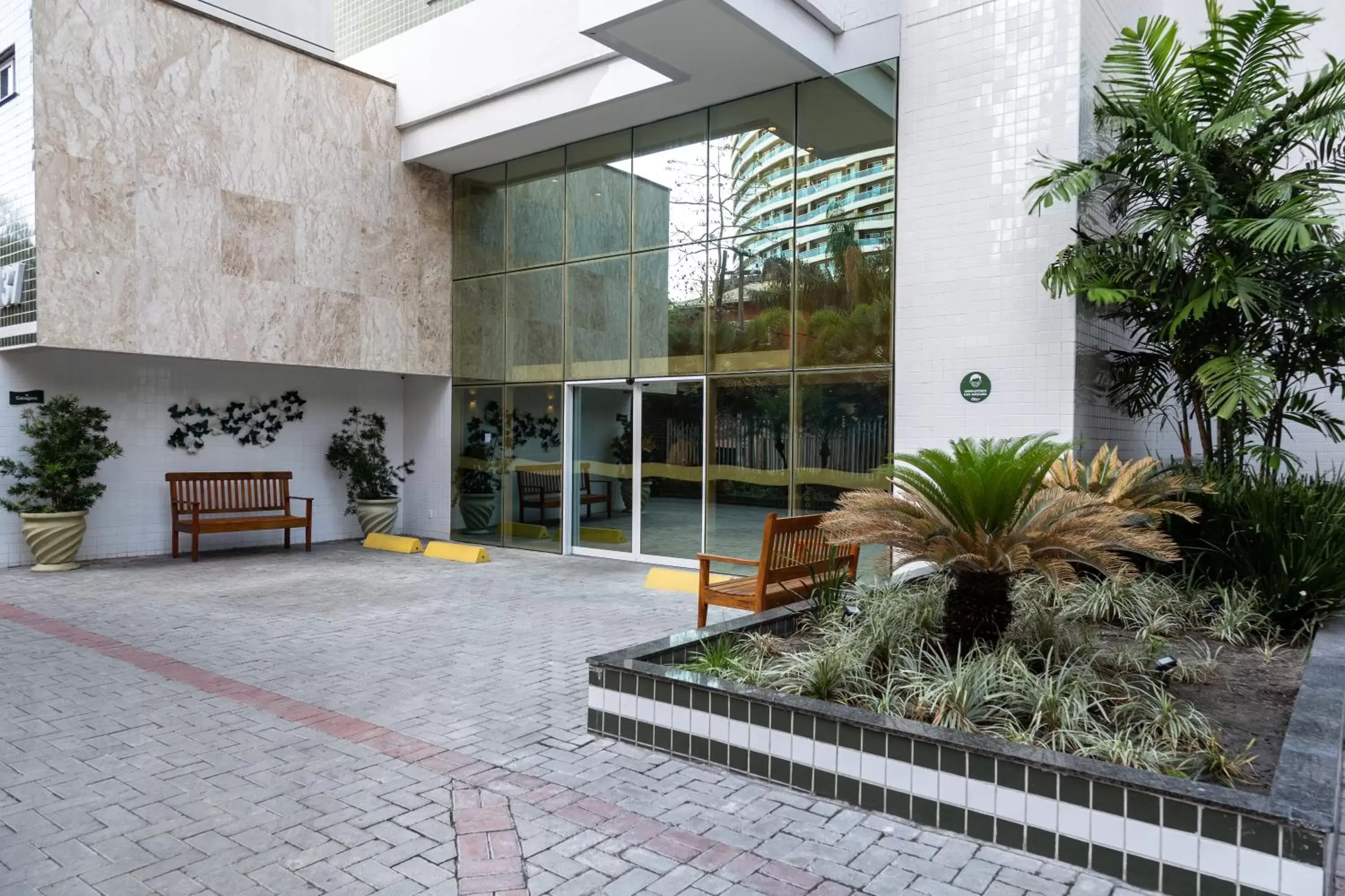 Facade/entrance in Aquidabã Praia Hotel