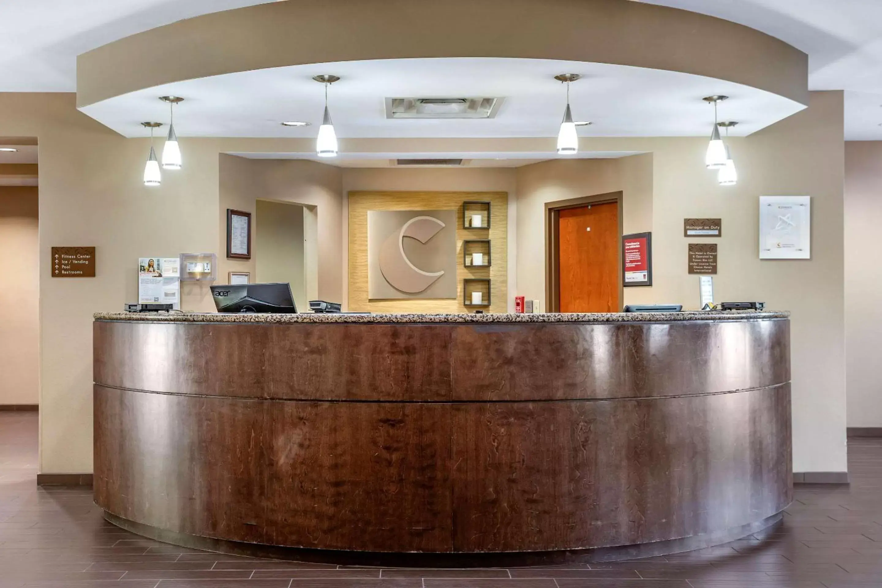 Lobby or reception, Lobby/Reception in Comfort Suites Manchester