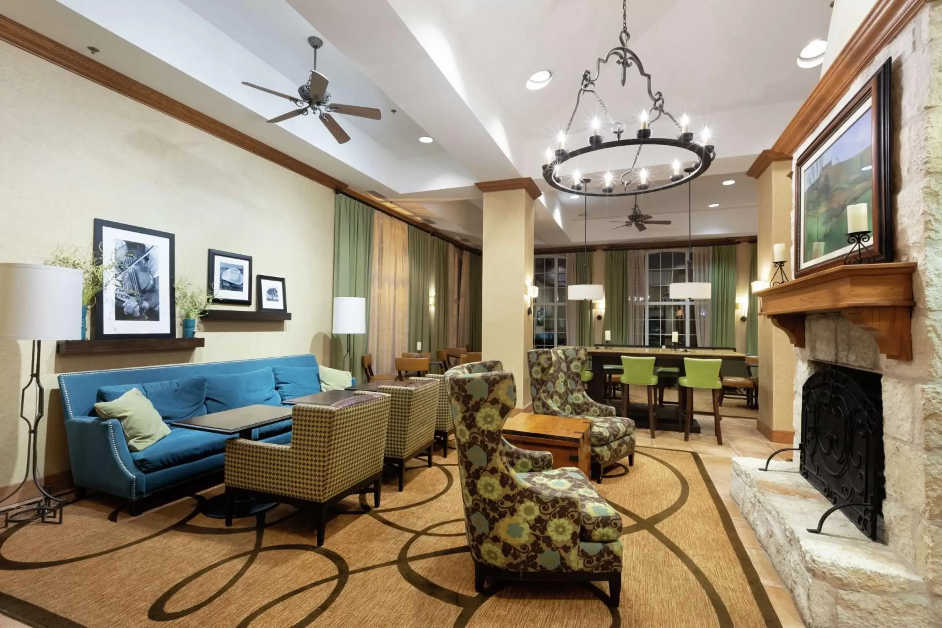 Lobby or reception in Hampton Inn & Suites-Austin Airport