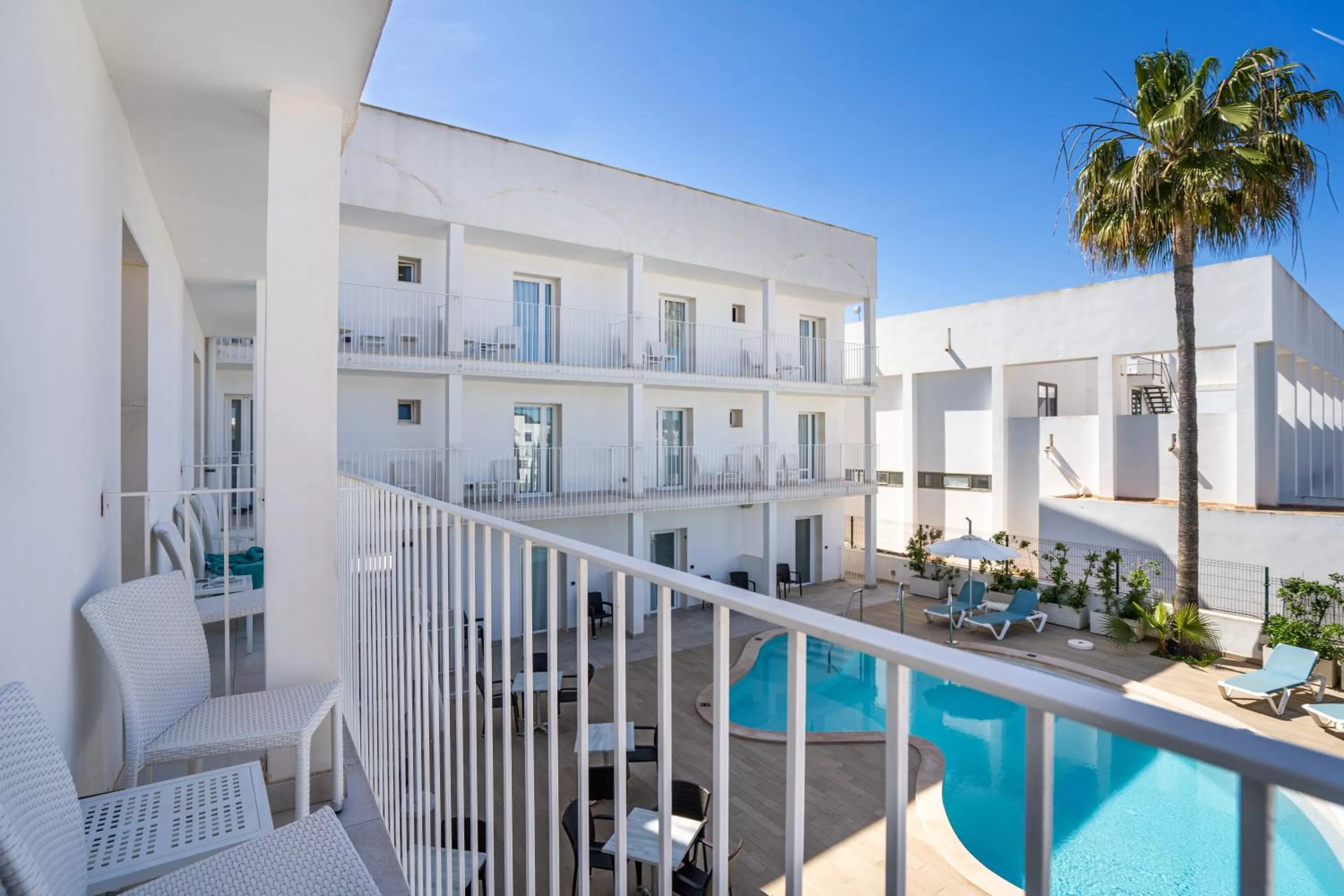 Pool view in INNER Hotel Rupit "Adults Only"