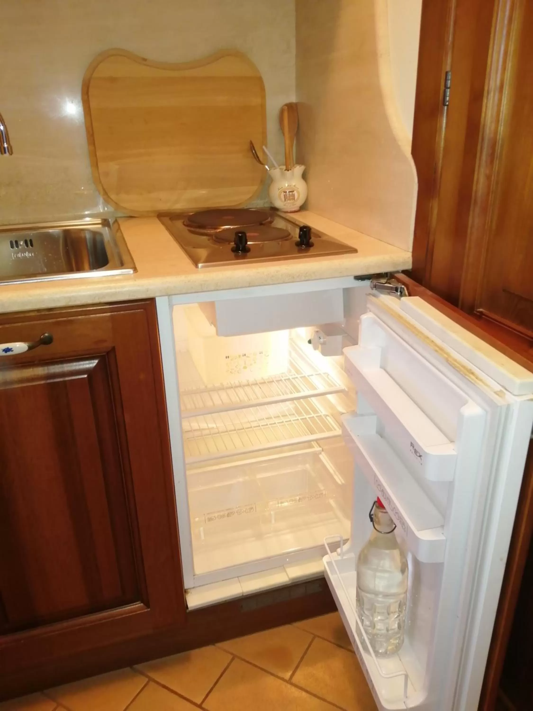 Kitchen or kitchenette in La Casetta del Cantiniere