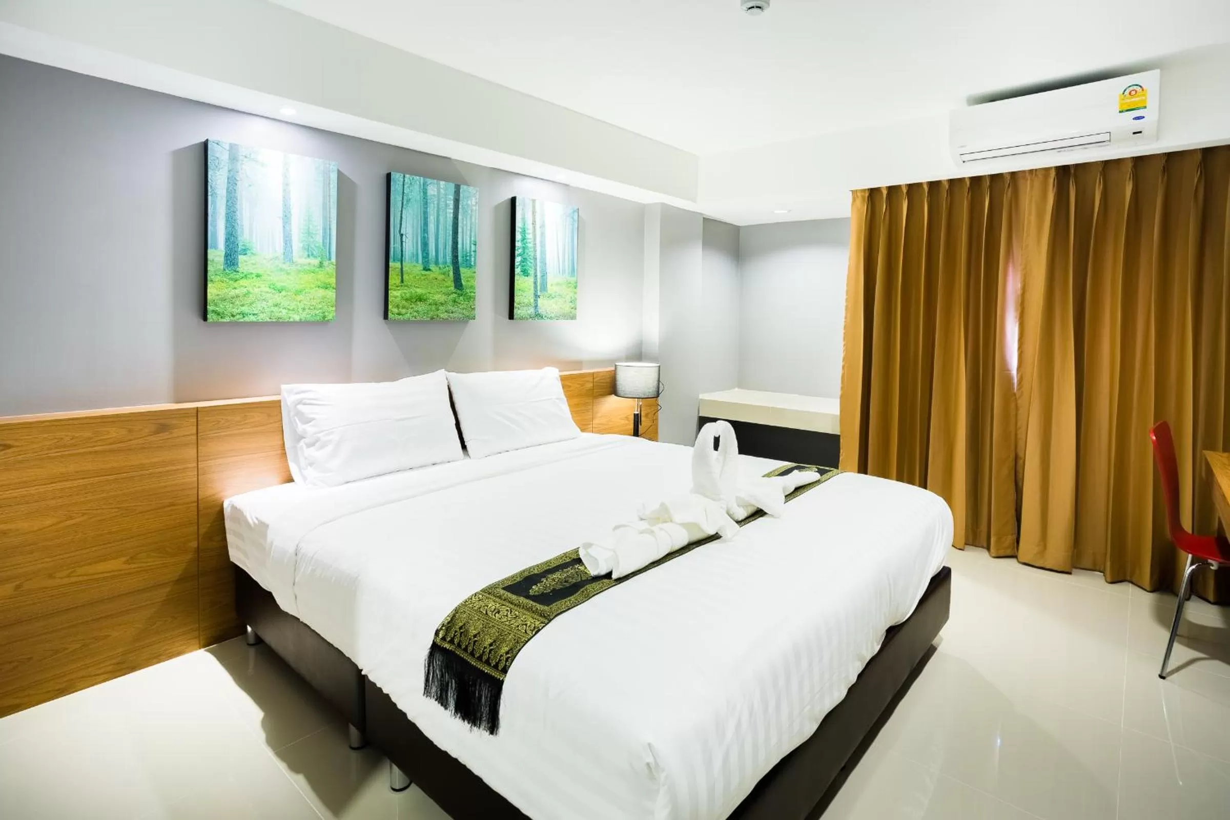 Bed in PP@Hotel Rangsit