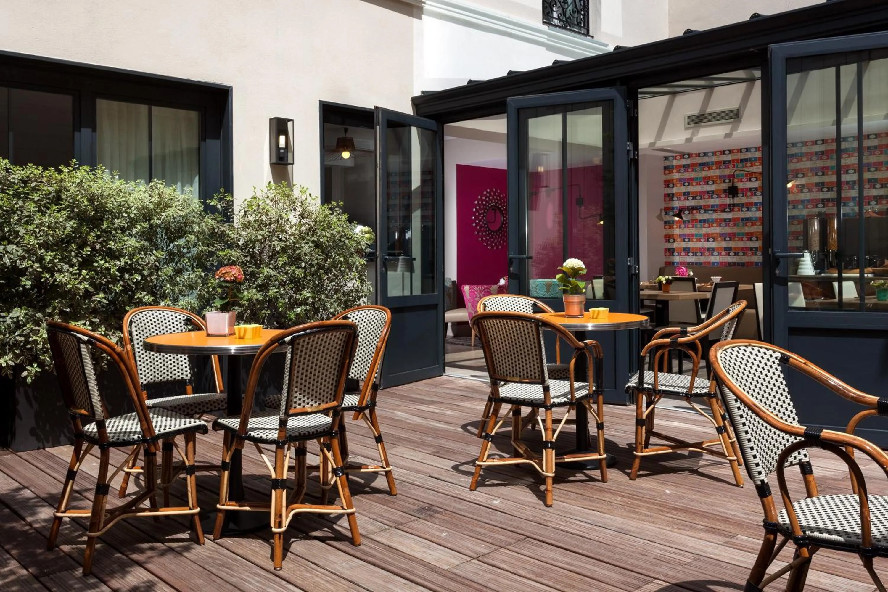 Balcony/Terrace in Hôtel Vic Eiffel